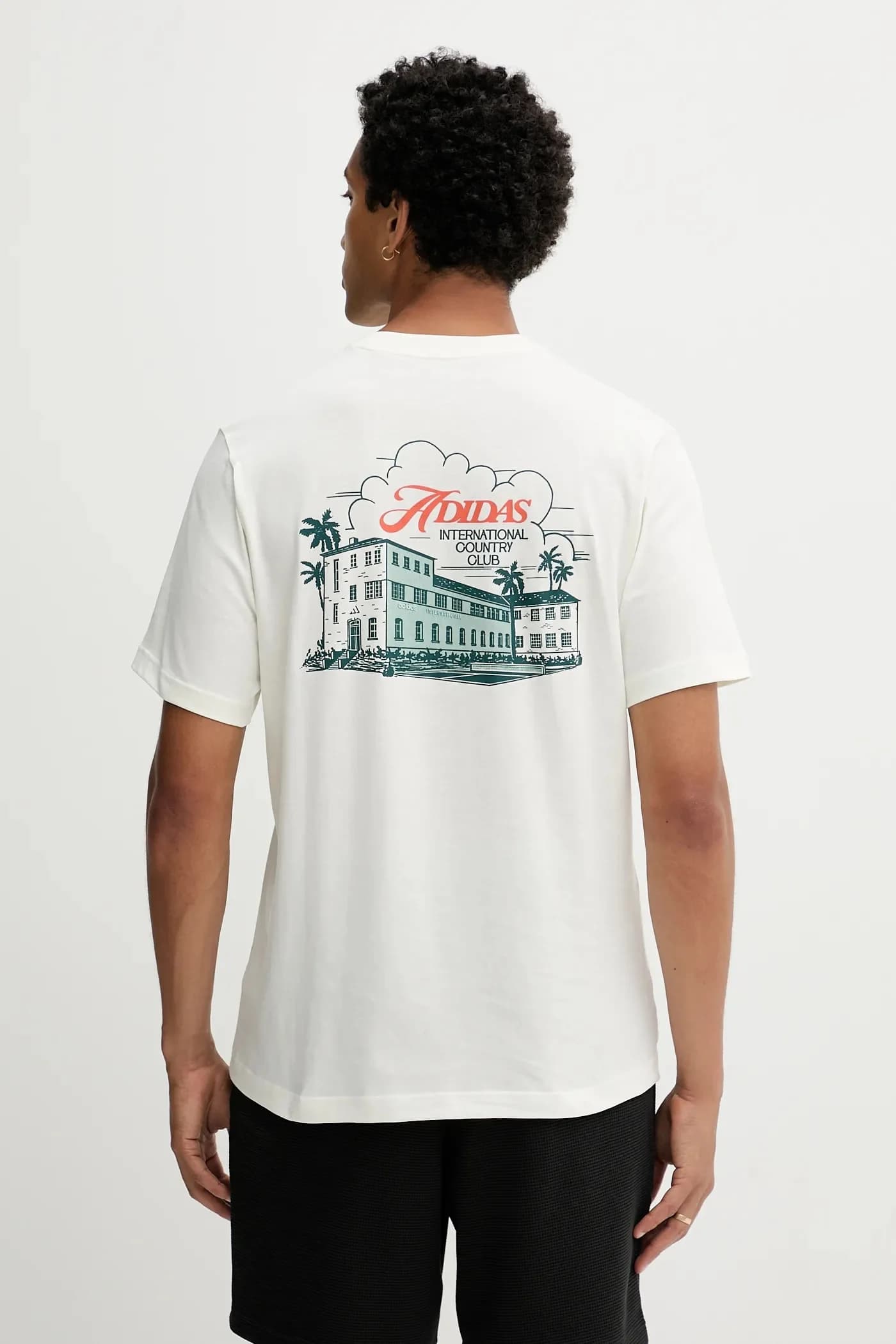 Хлопковая футболка Country Club Scenic Graphic Tee