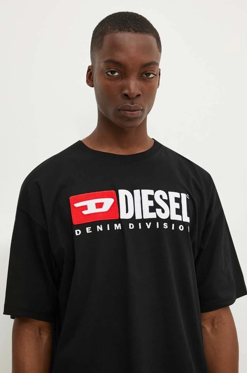 Хлопковая футболка T-BOXT-DIV - фото 4