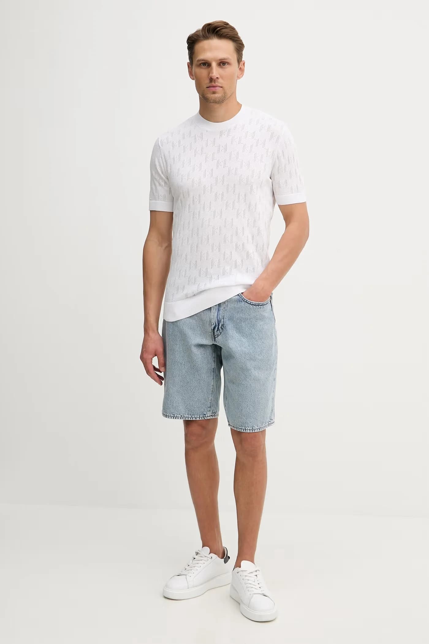 Двусторонняя хлопковая футболка - фото 2