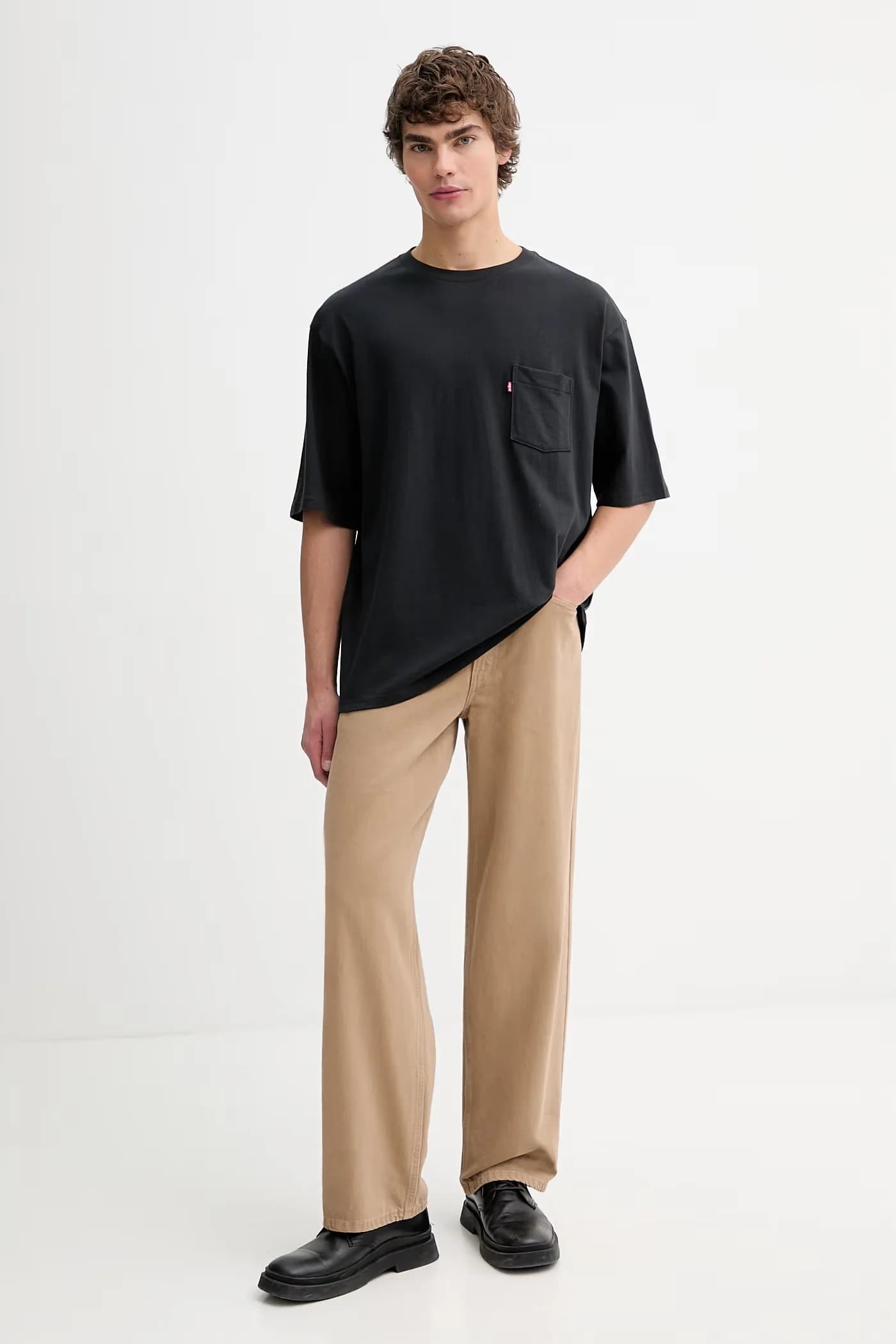 Хлопковая футболка HALF SLV PKT - фото 2