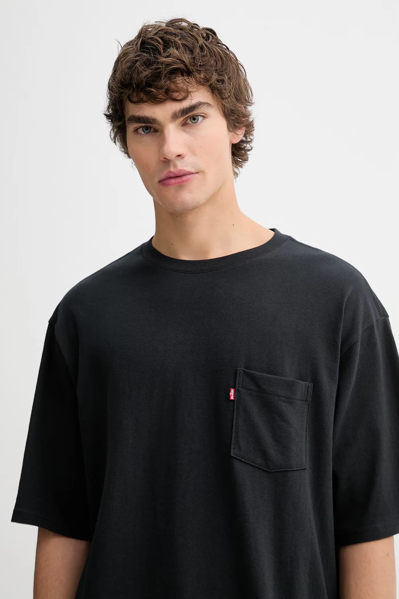 Хлопковая футболка HALF SLV PKT - фото 4