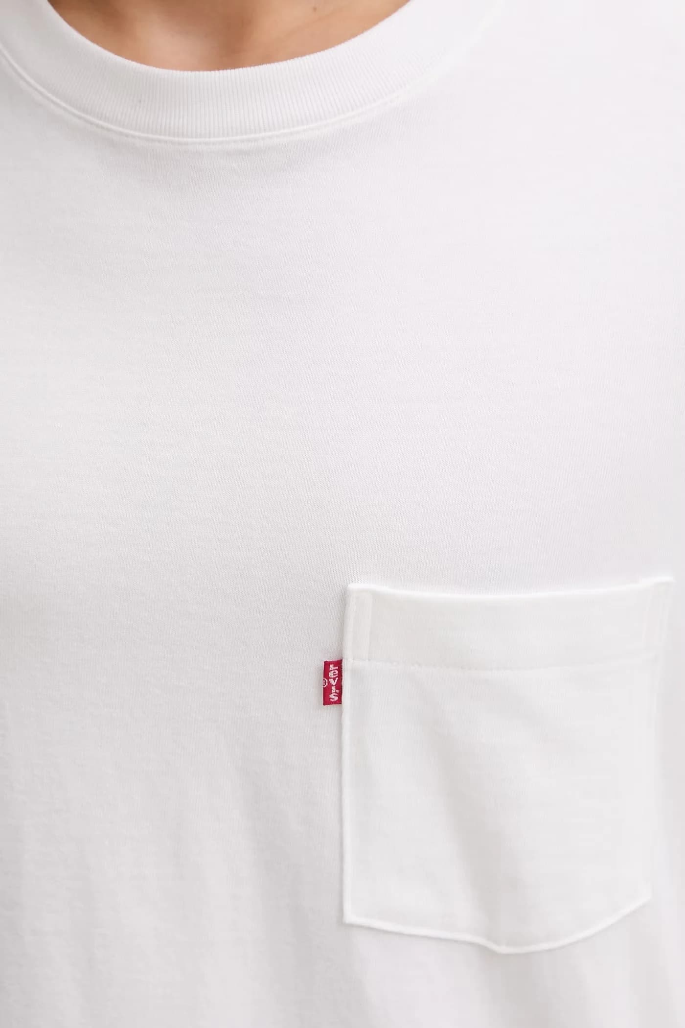 Хлопковая футболка HALF SLV PKT - фото 5