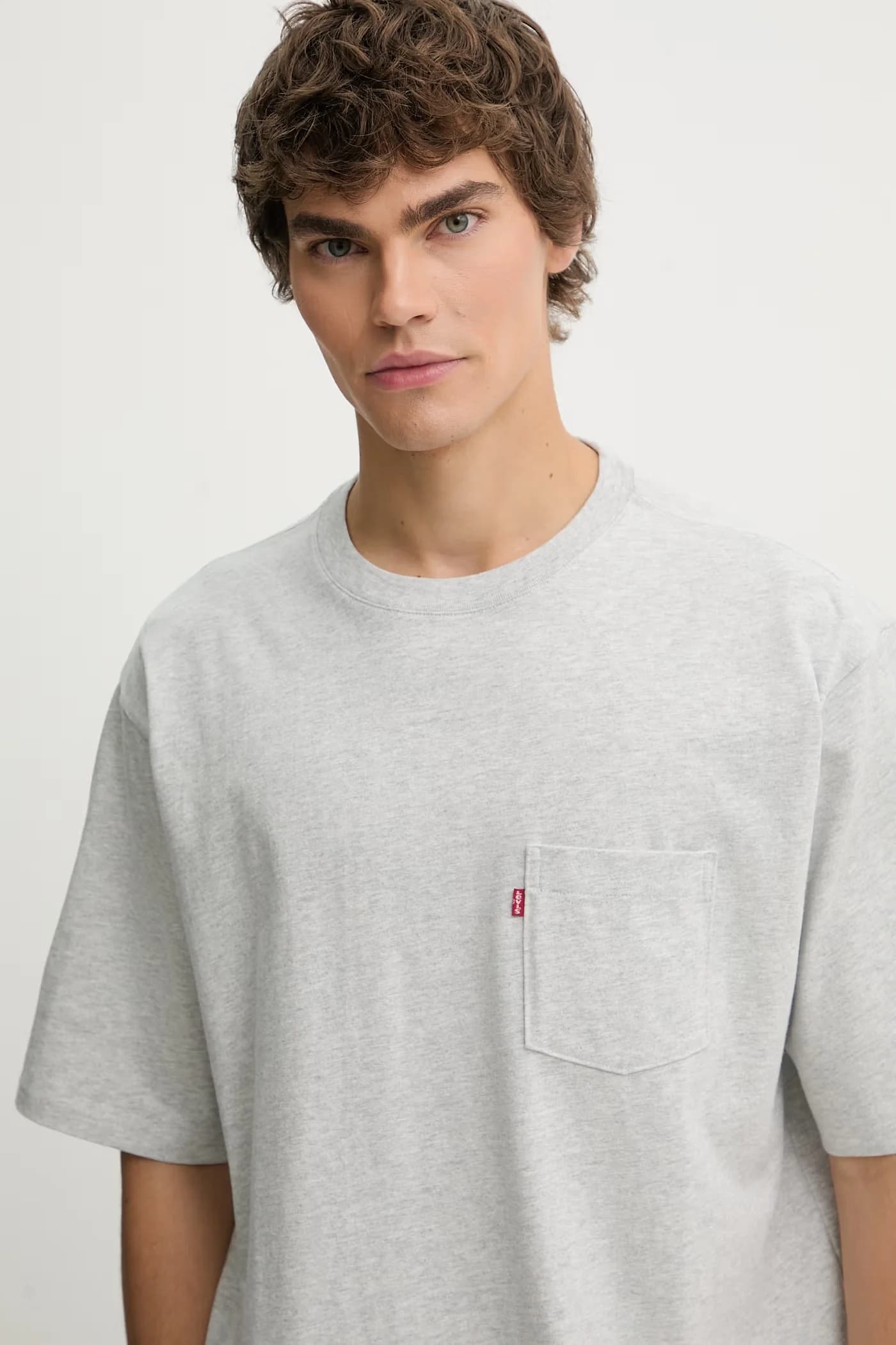 Хлопковая футболка HALF SLV PKT - фото 4