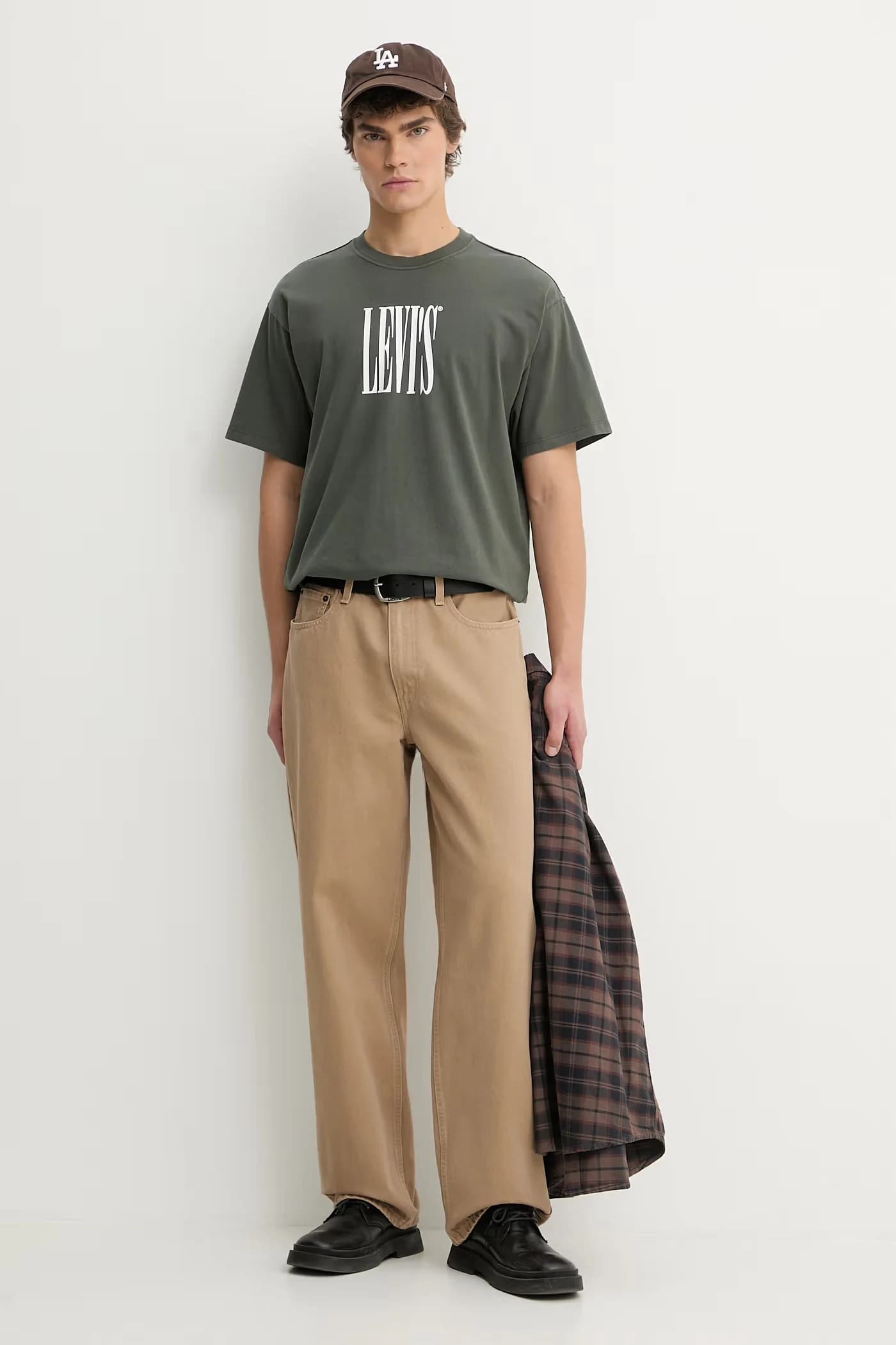 Хлопковая футболка VINTAGE FIT GRAPHIC - фото 2