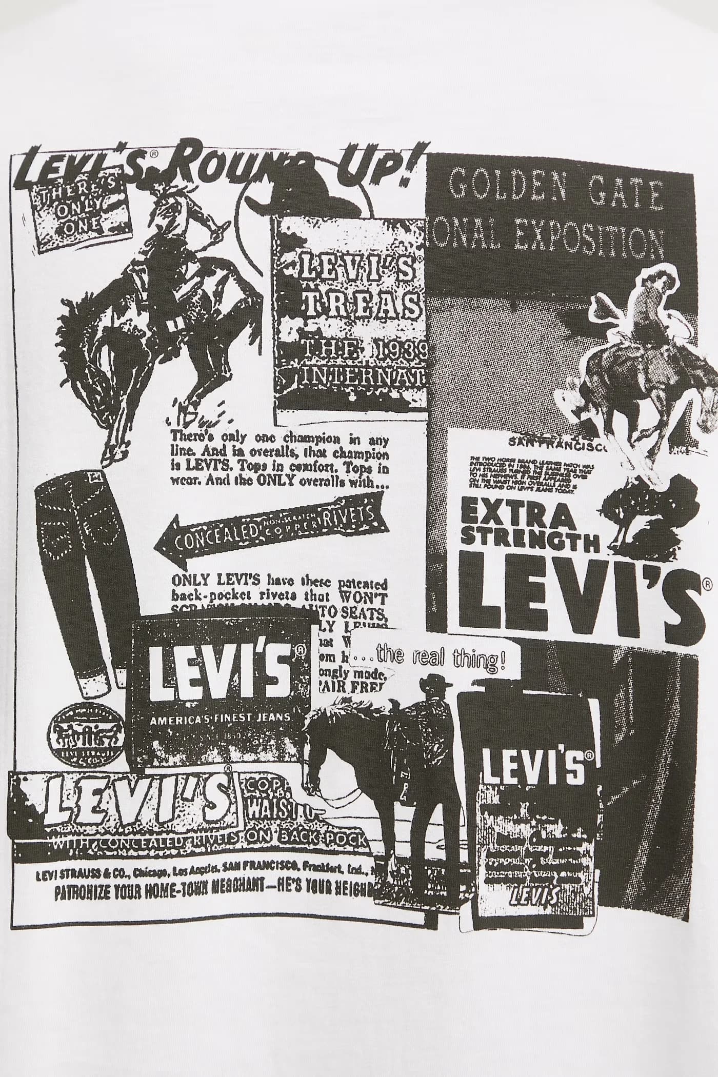 Хлопковая футболка VINTAGE FIT GRAPHIC - фото 5