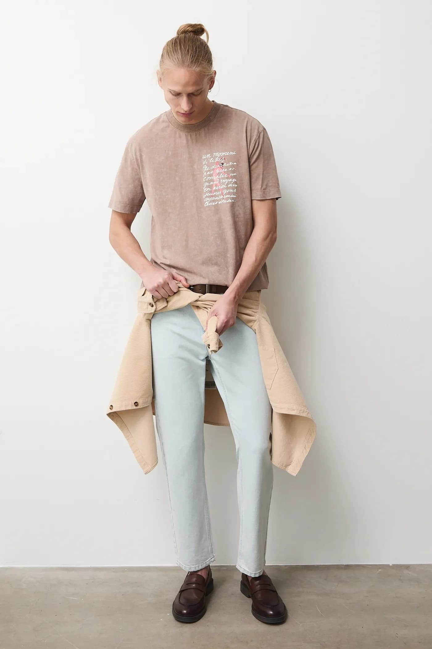 Хлопковая футболка - фото 4