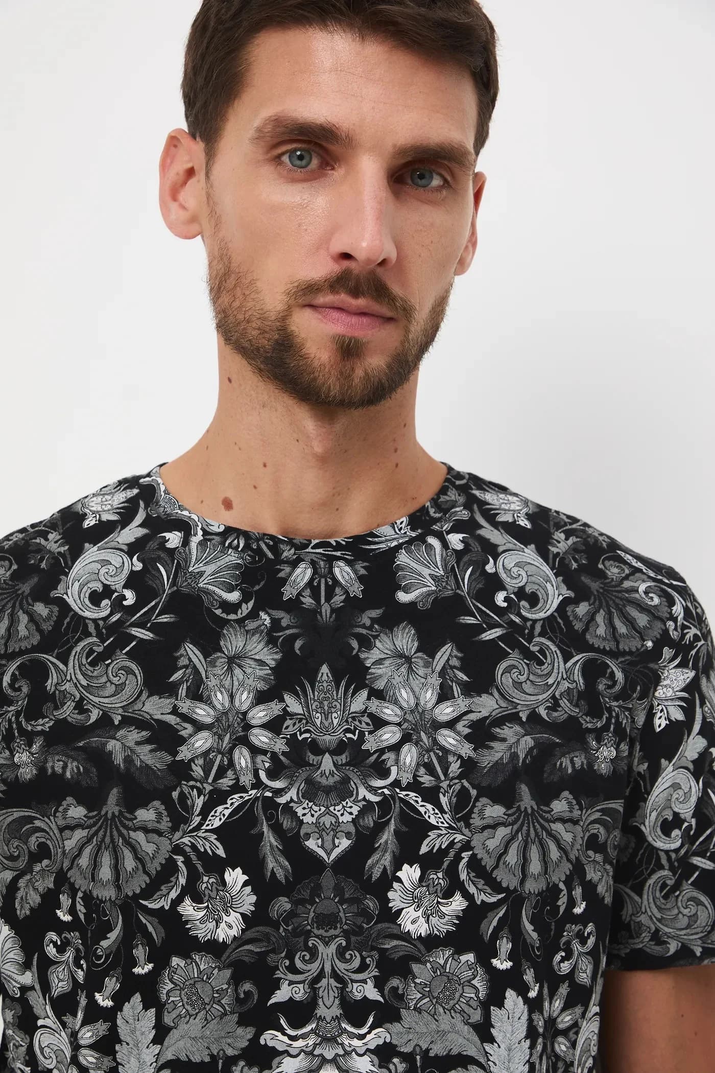 Хлопковая футболка - фото 4