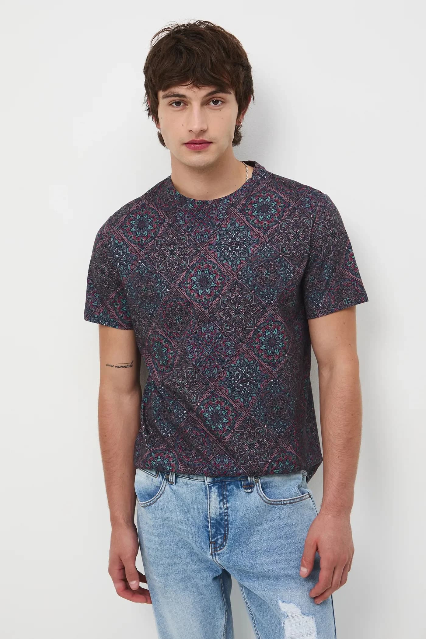 Хлопковая футболка - фото 4