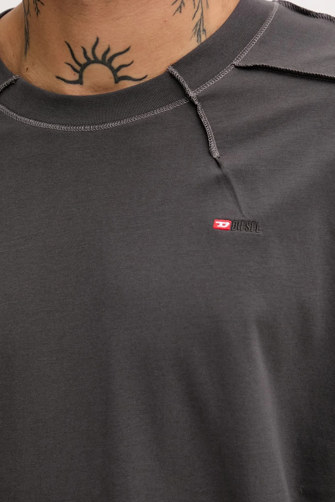 Хлопковая футболка T-CRAHOR-BOXT-T1 - фото 4