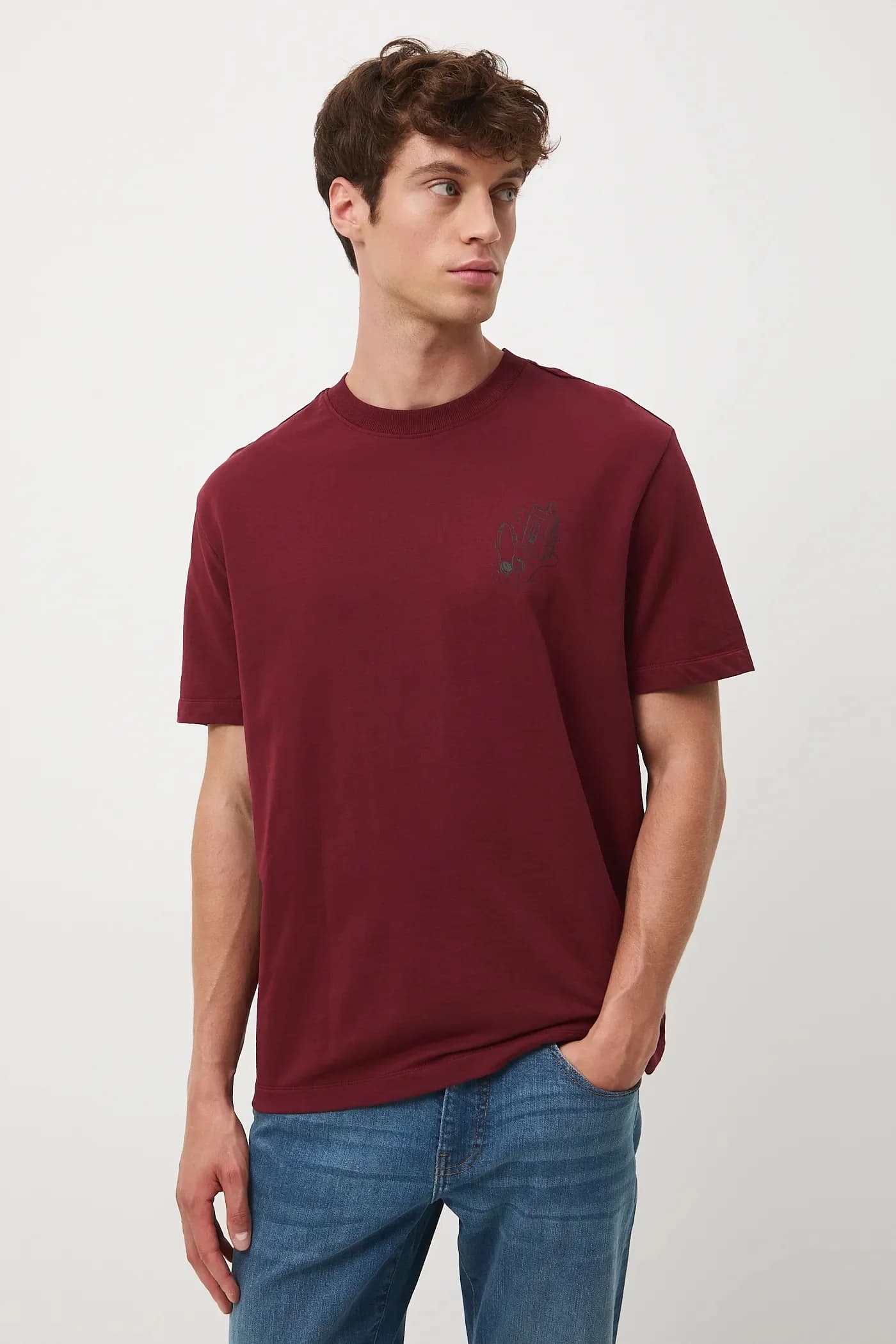 Хлопковая футболка - фото 3