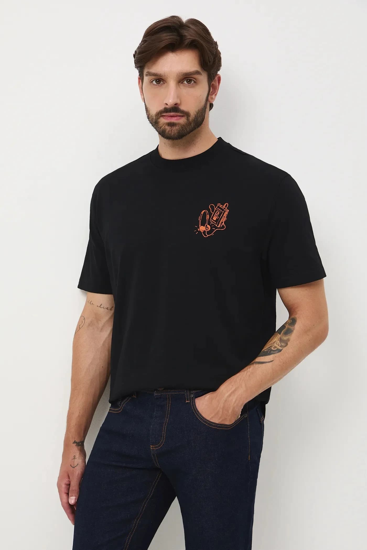 Хлопковая футболка - фото 4