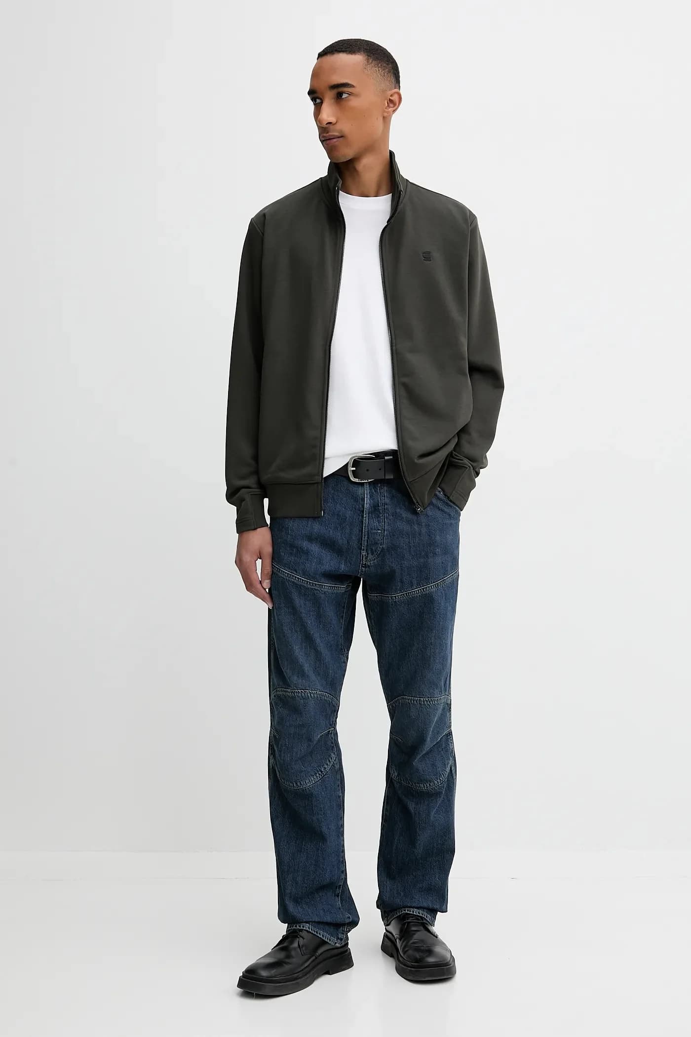 Хлопковая футболка с логотипом на груди - фото 2