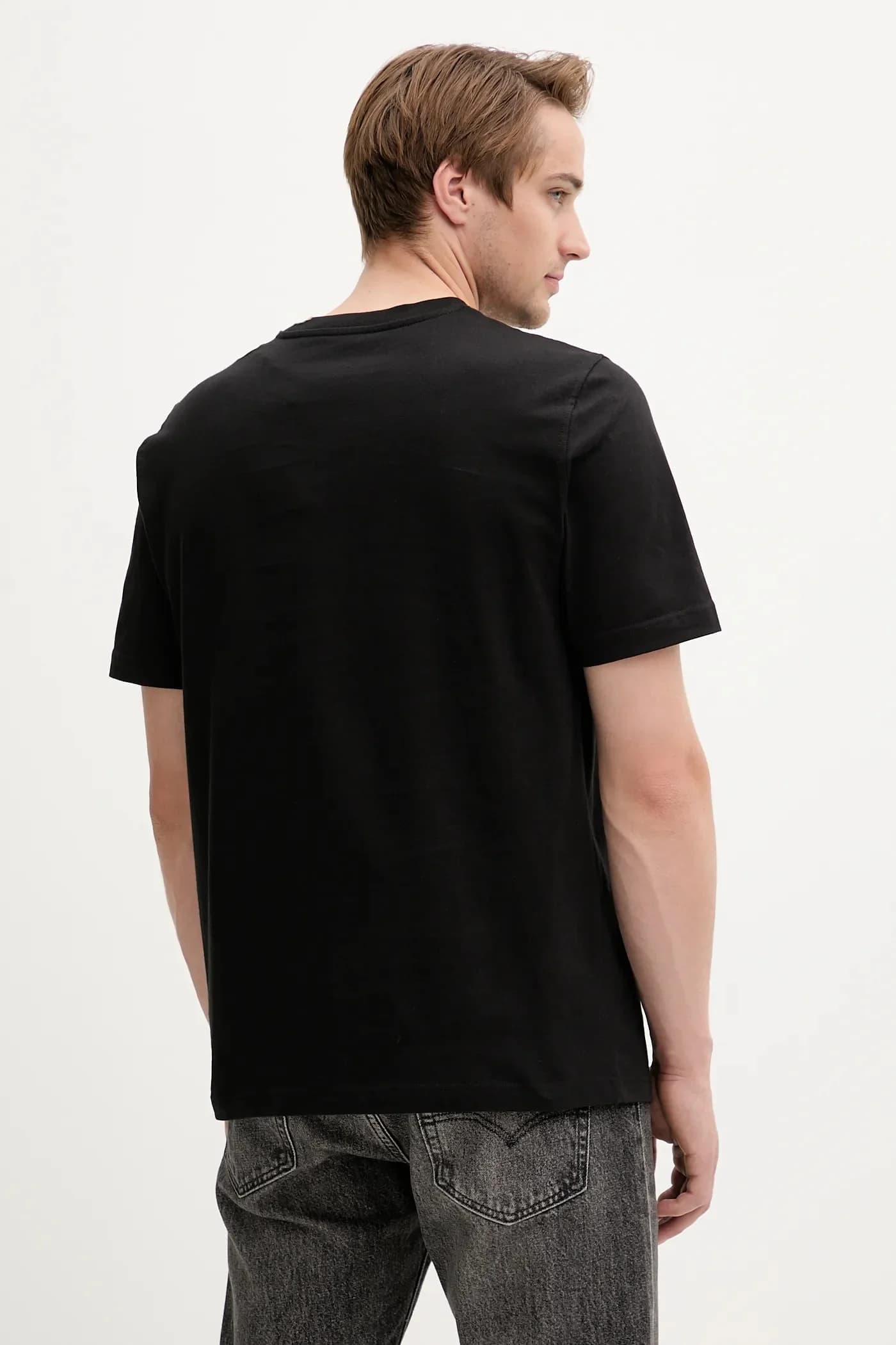 Хлопковая футболка T-ADJUST-BIGOVAL - фото 3