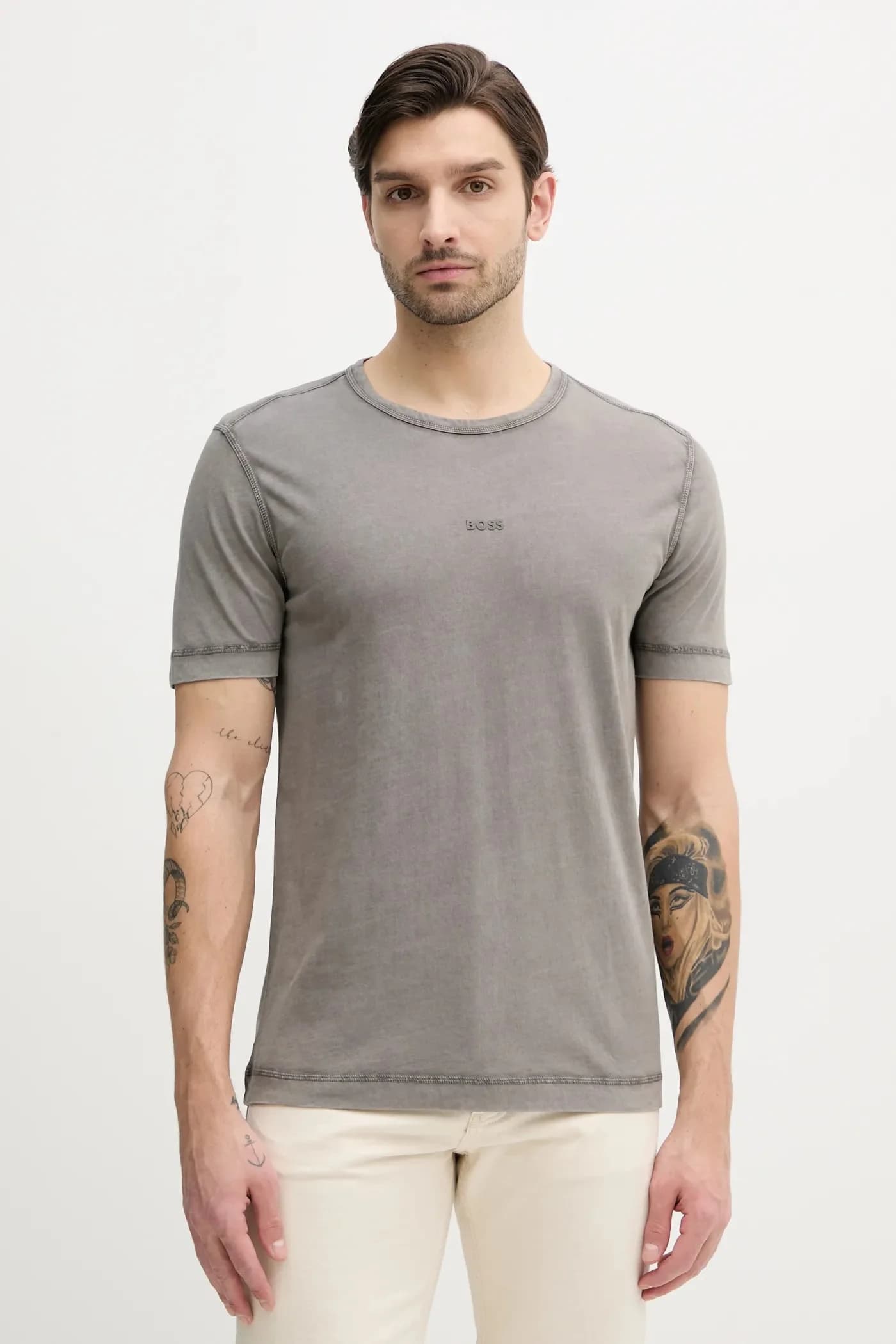 Хлопковая футболка BOSS Orange - фото 4