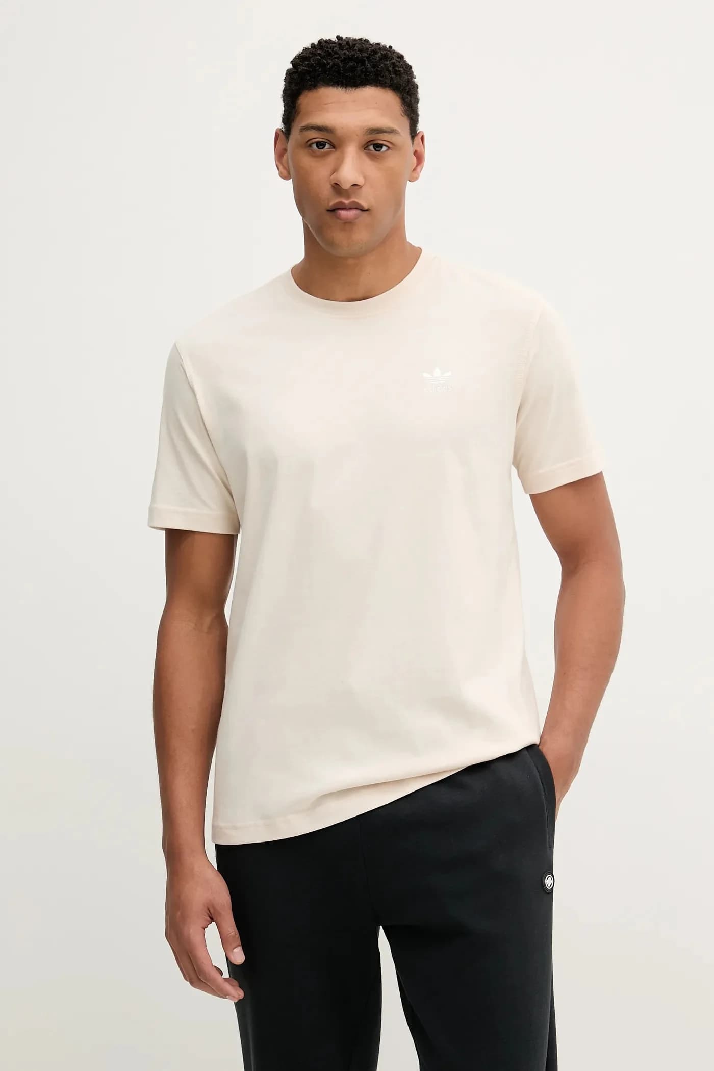 Хлопковая футболка Trefoil Essential