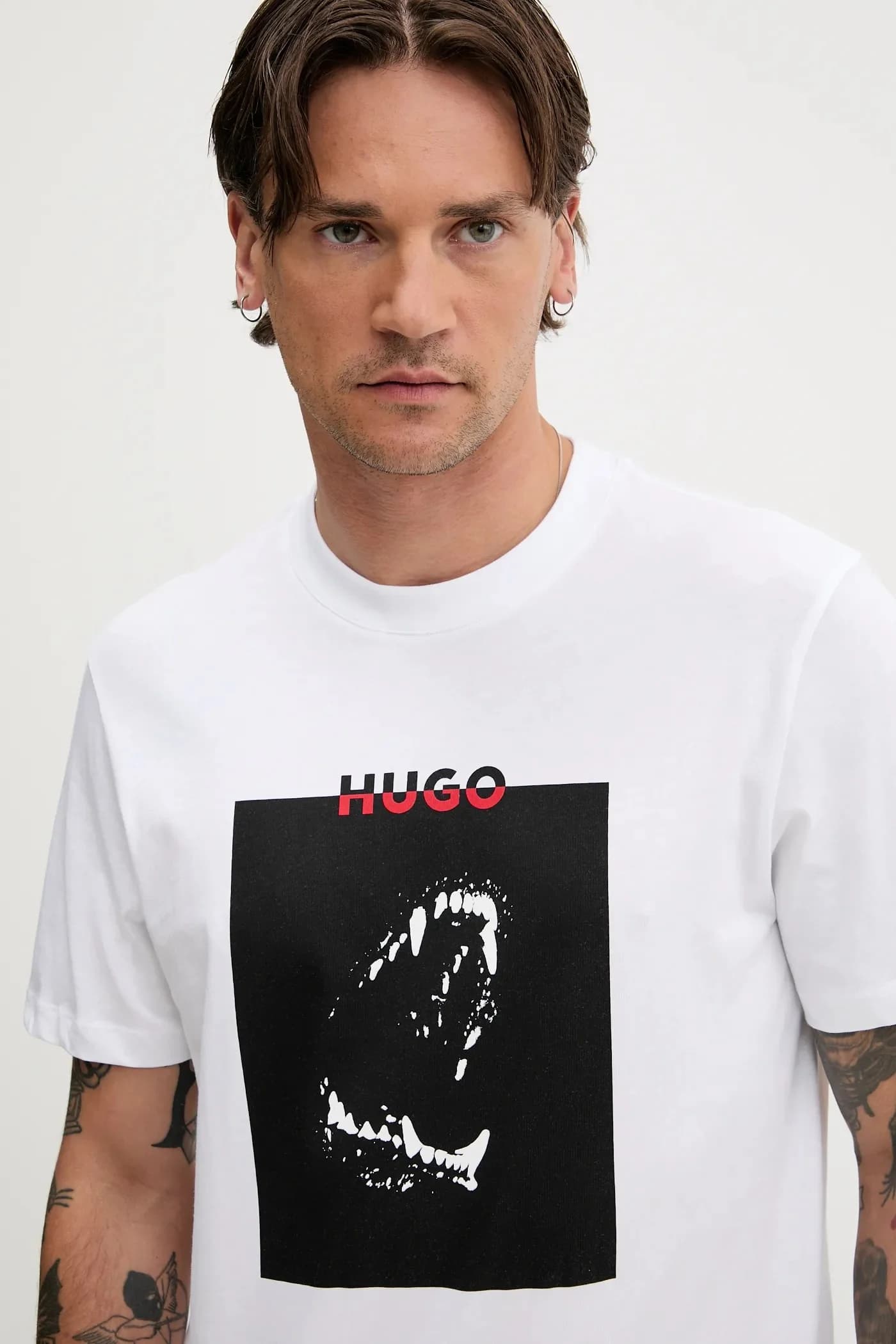 Хлопковая футболка Доберо - фото 4