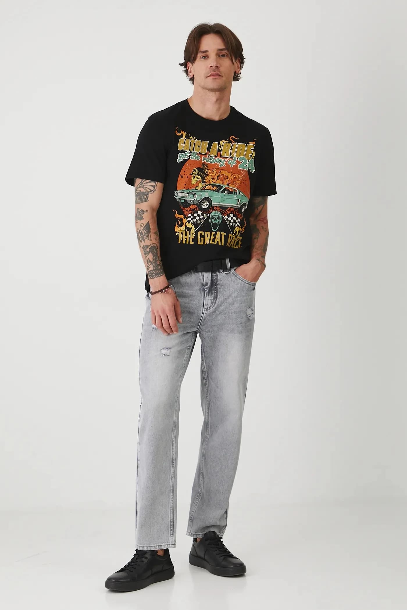 Хлопковая футболка - фото 2