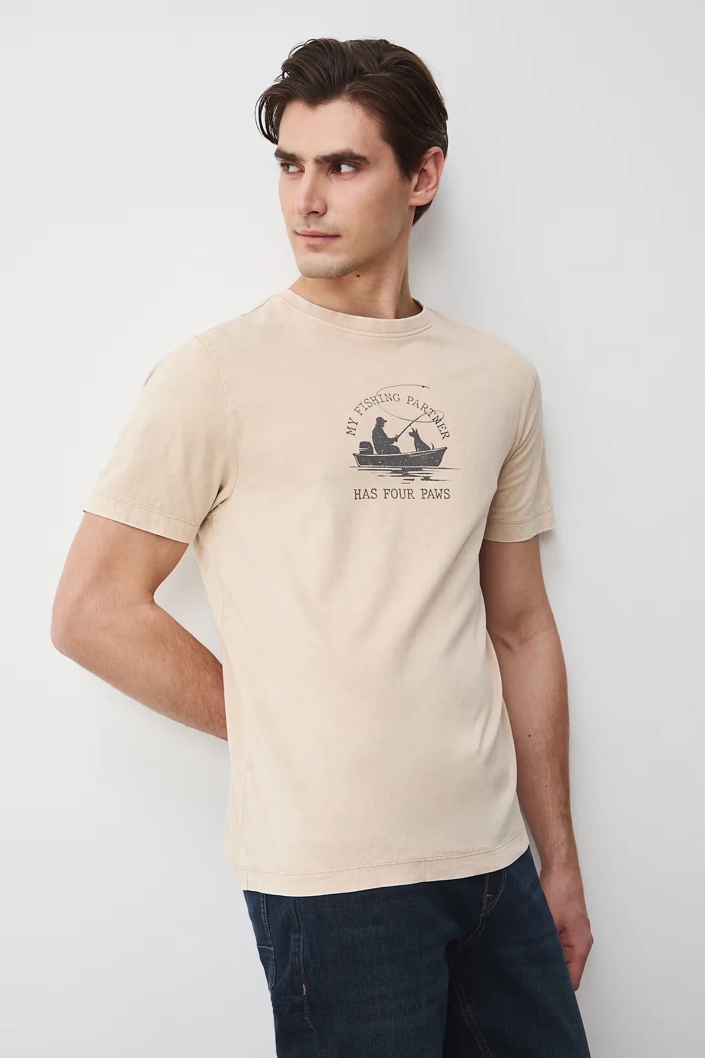 Мужская хлопковая футболка