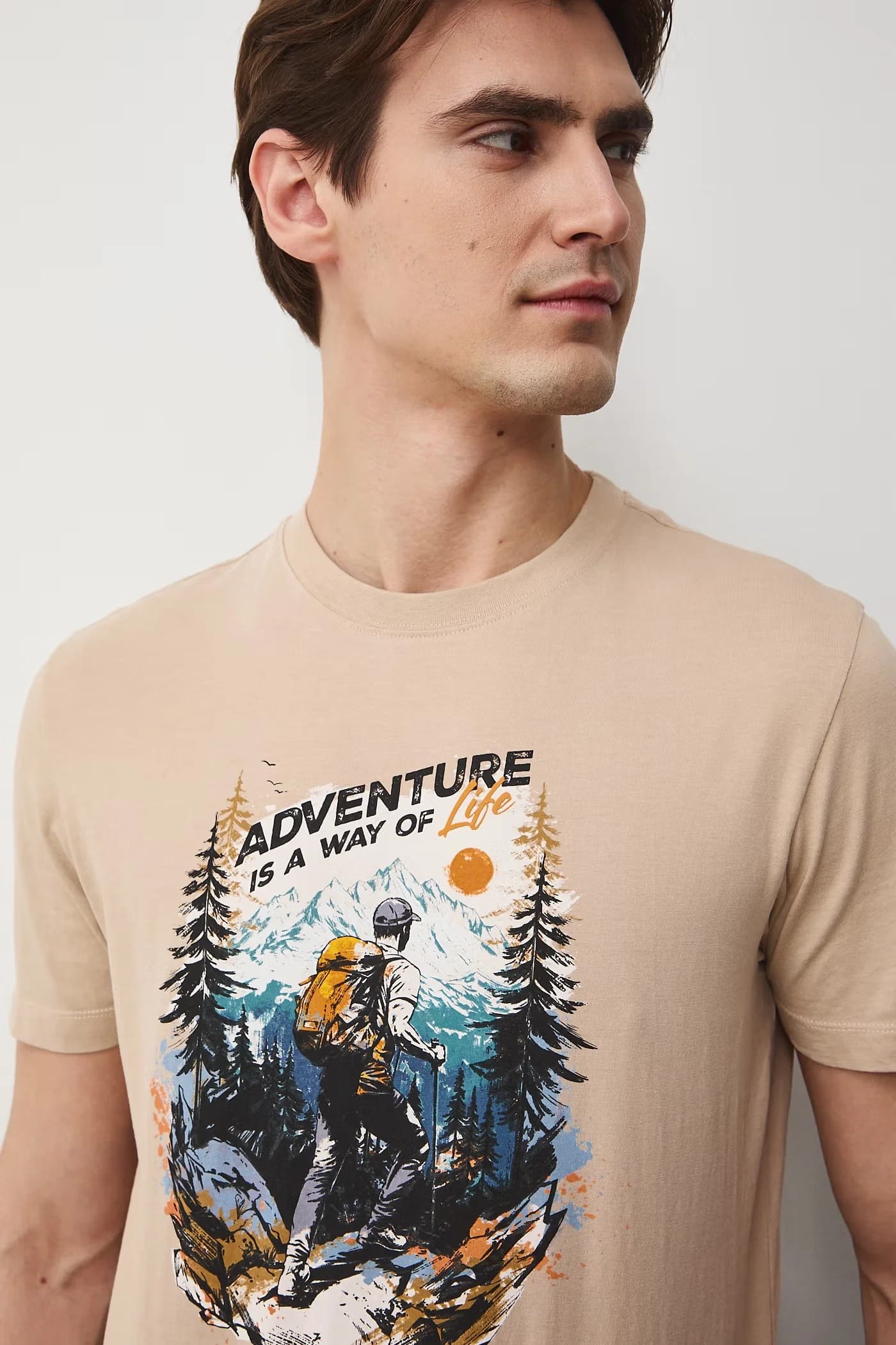 Мужская хлопковая футболка - фото 4