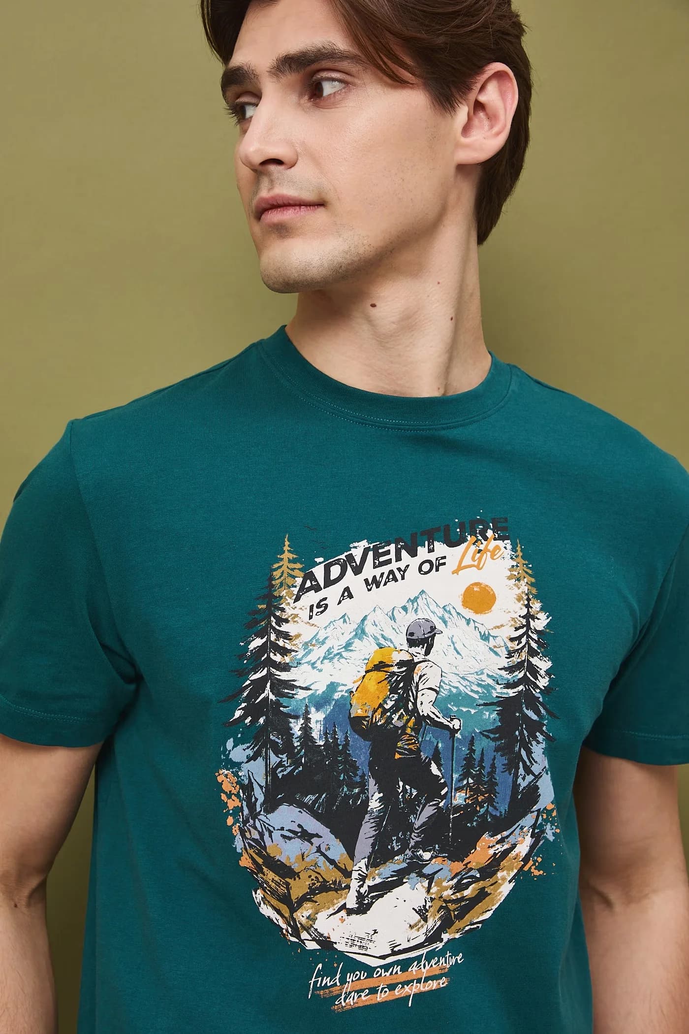 Мужская хлопковая футболка - фото 3