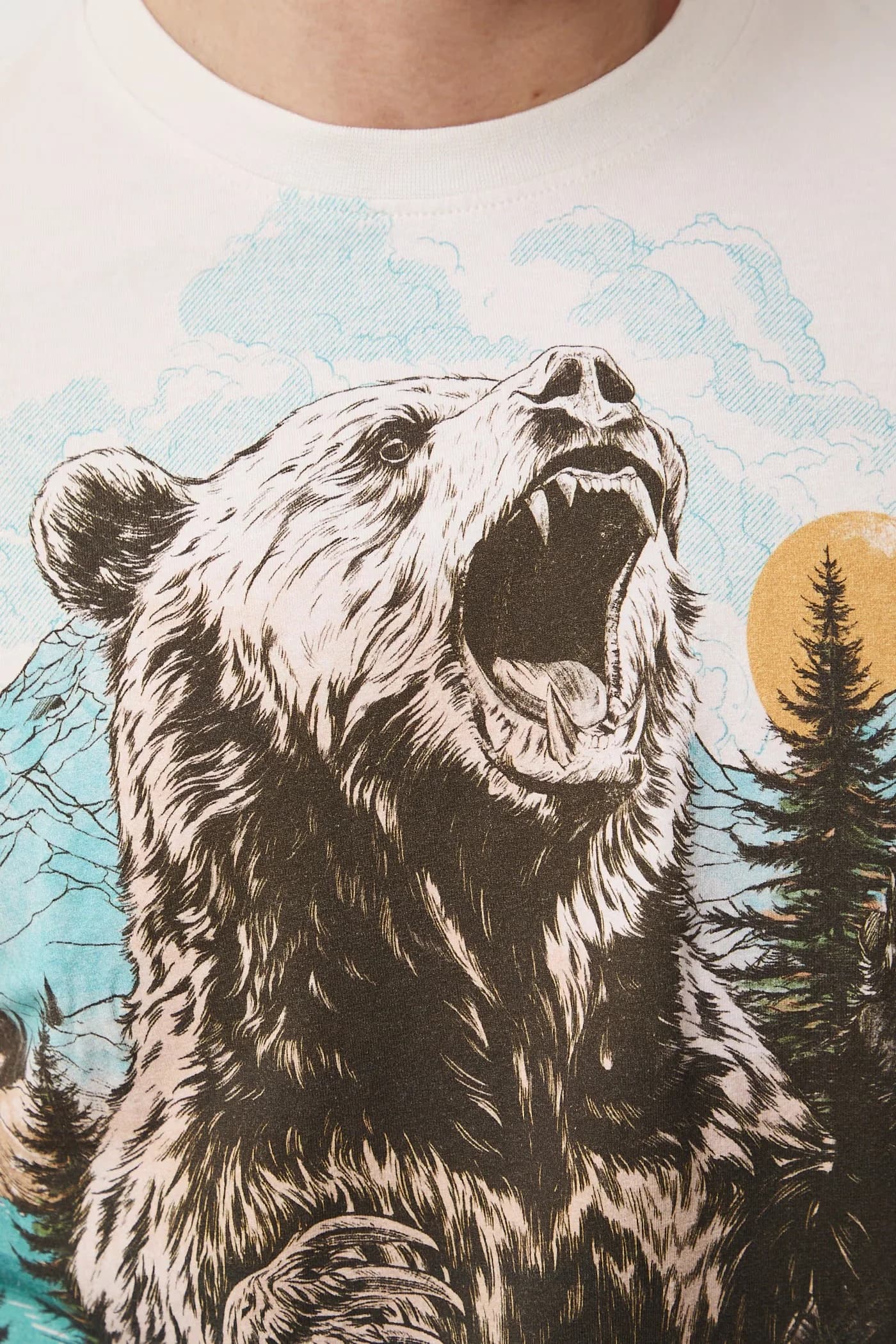 Мужская футболка из хлопка с эластаном - фото 5