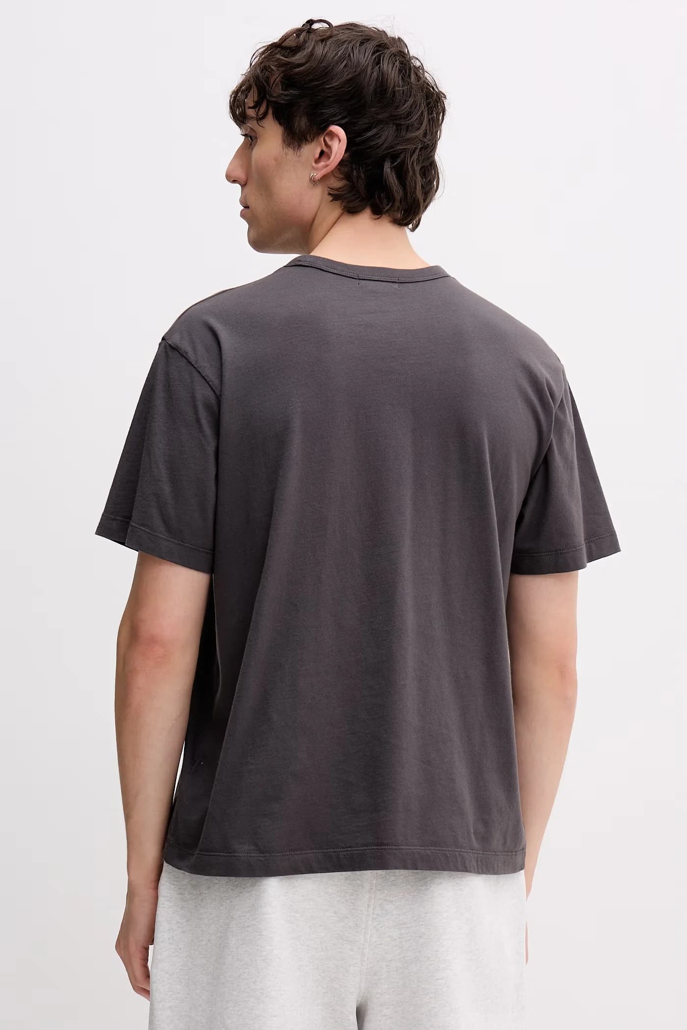 Мужская базовая хлопковая футболка Premium LX Shrunken - фото 3