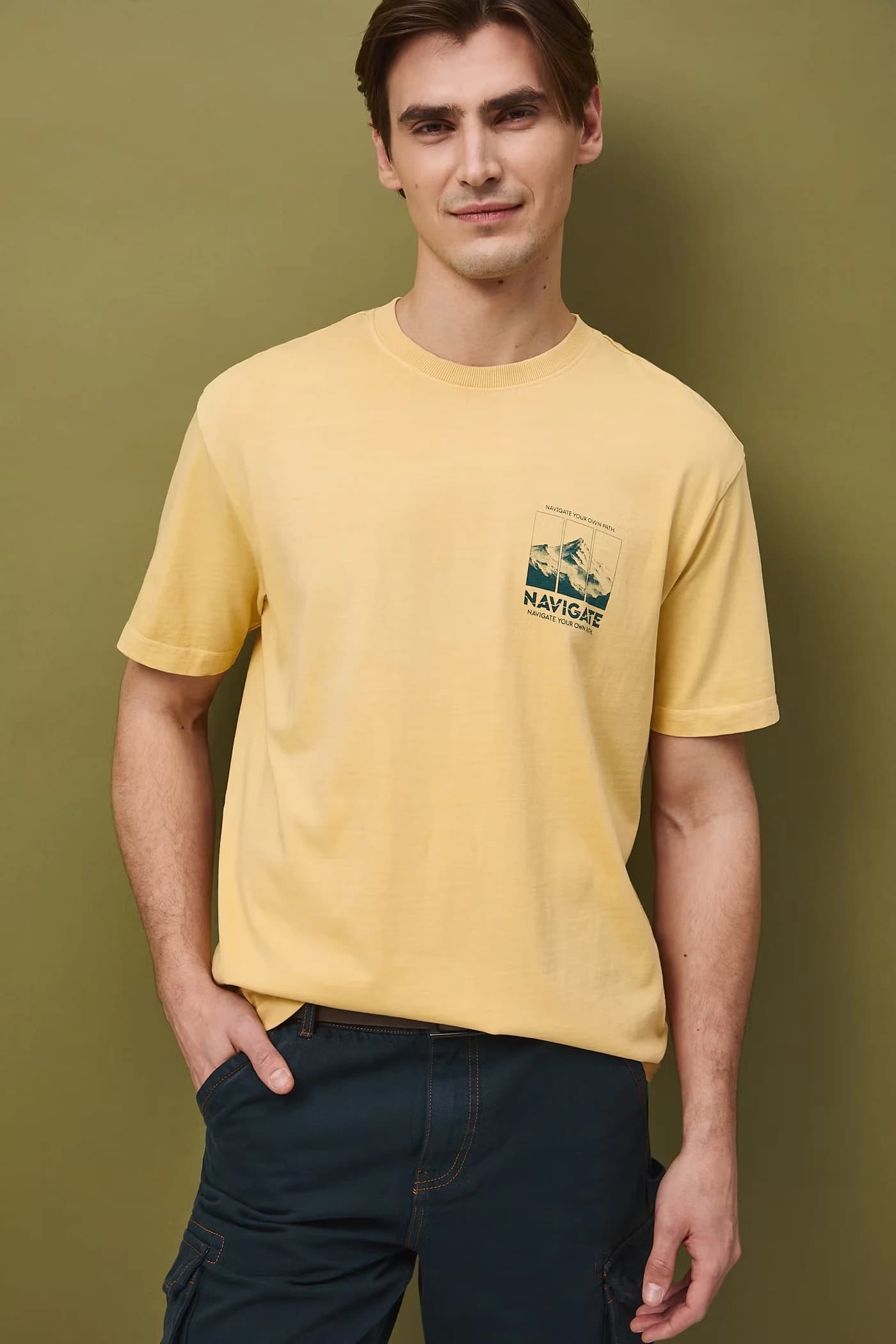 Мужская хлопковая футболка