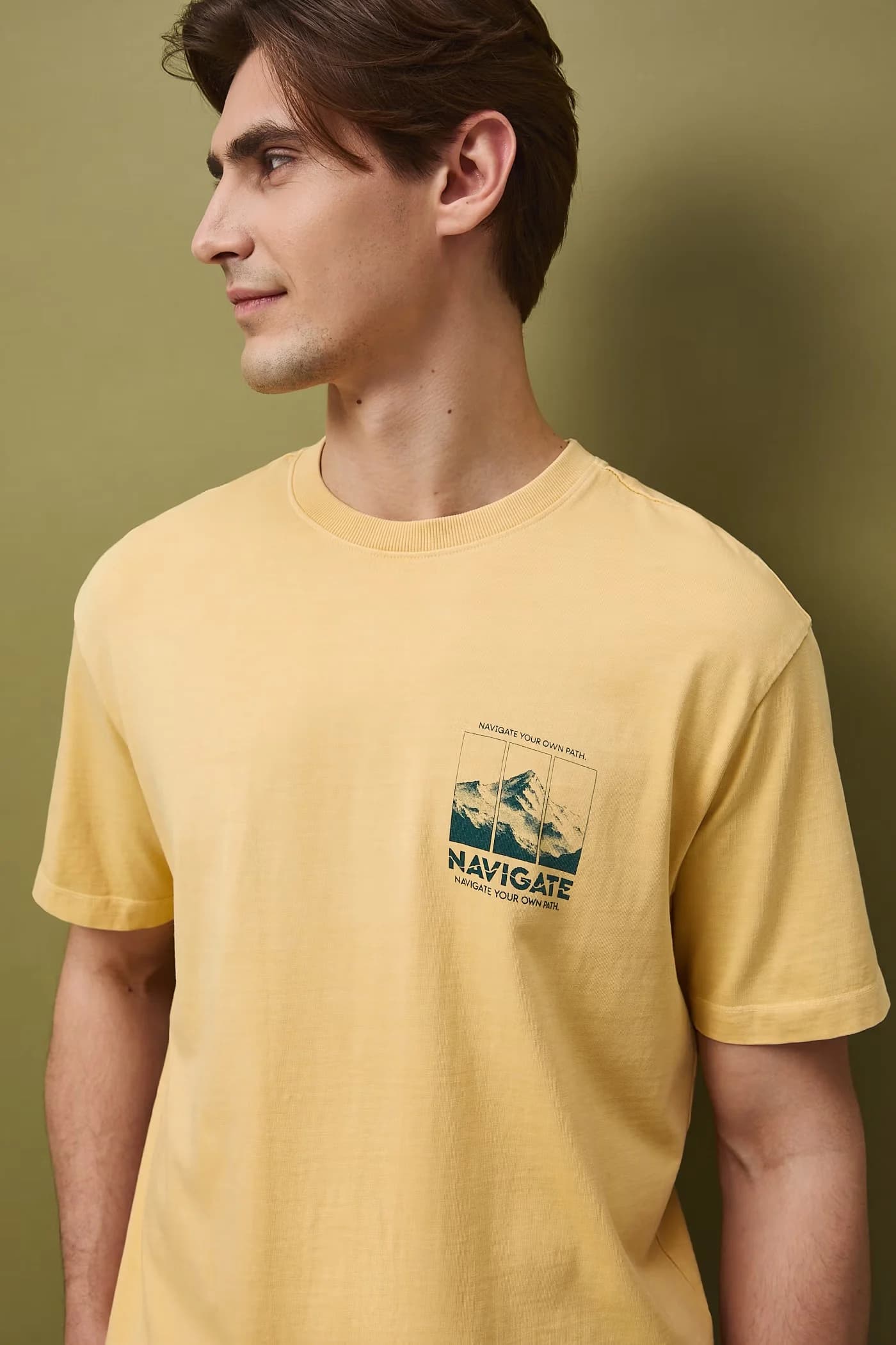 Мужская хлопковая футболка - фото 4