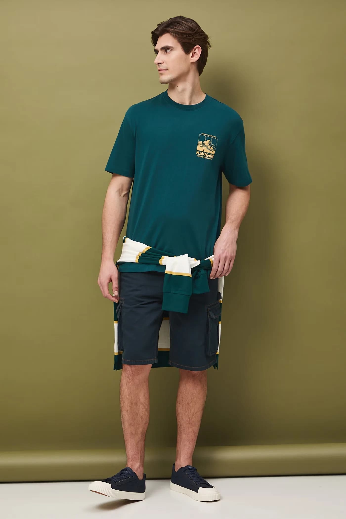 Мужская хлопковая футболка - фото 2