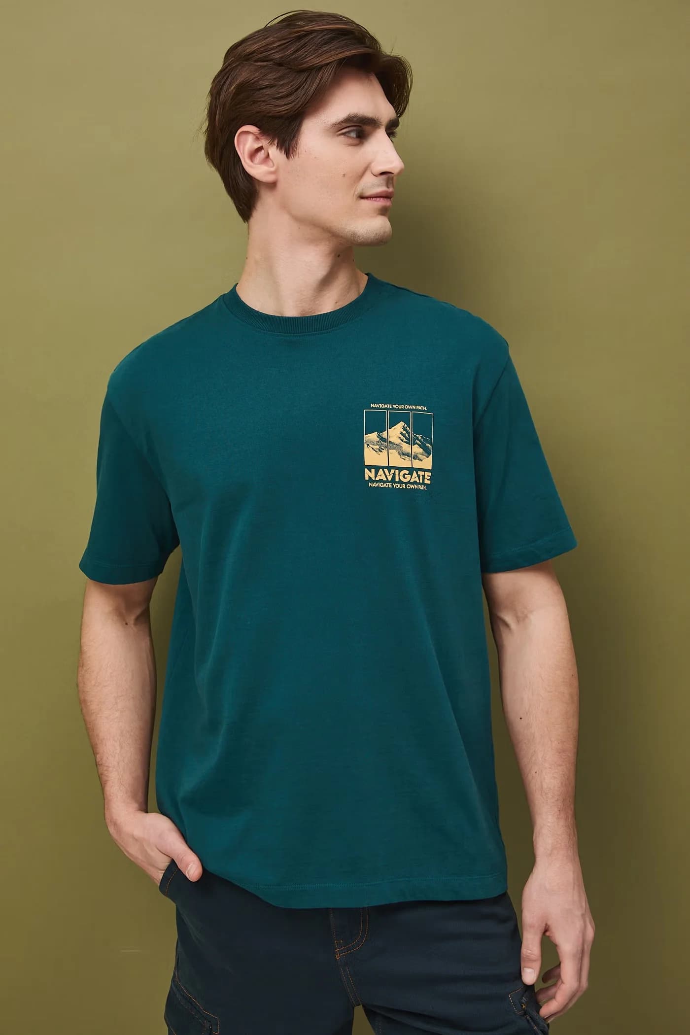 Мужская хлопковая футболка - фото 3