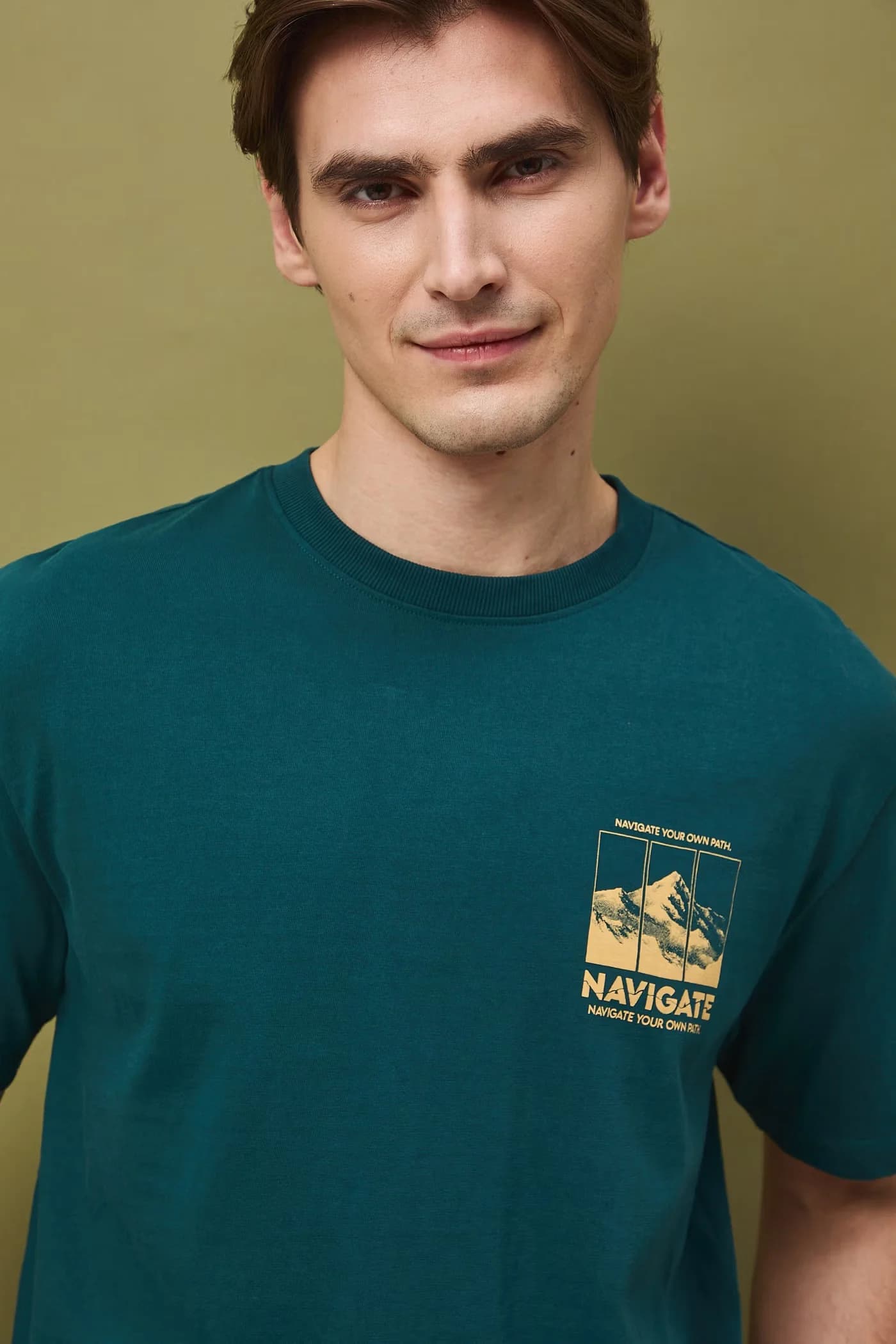 Мужская хлопковая футболка - фото 4