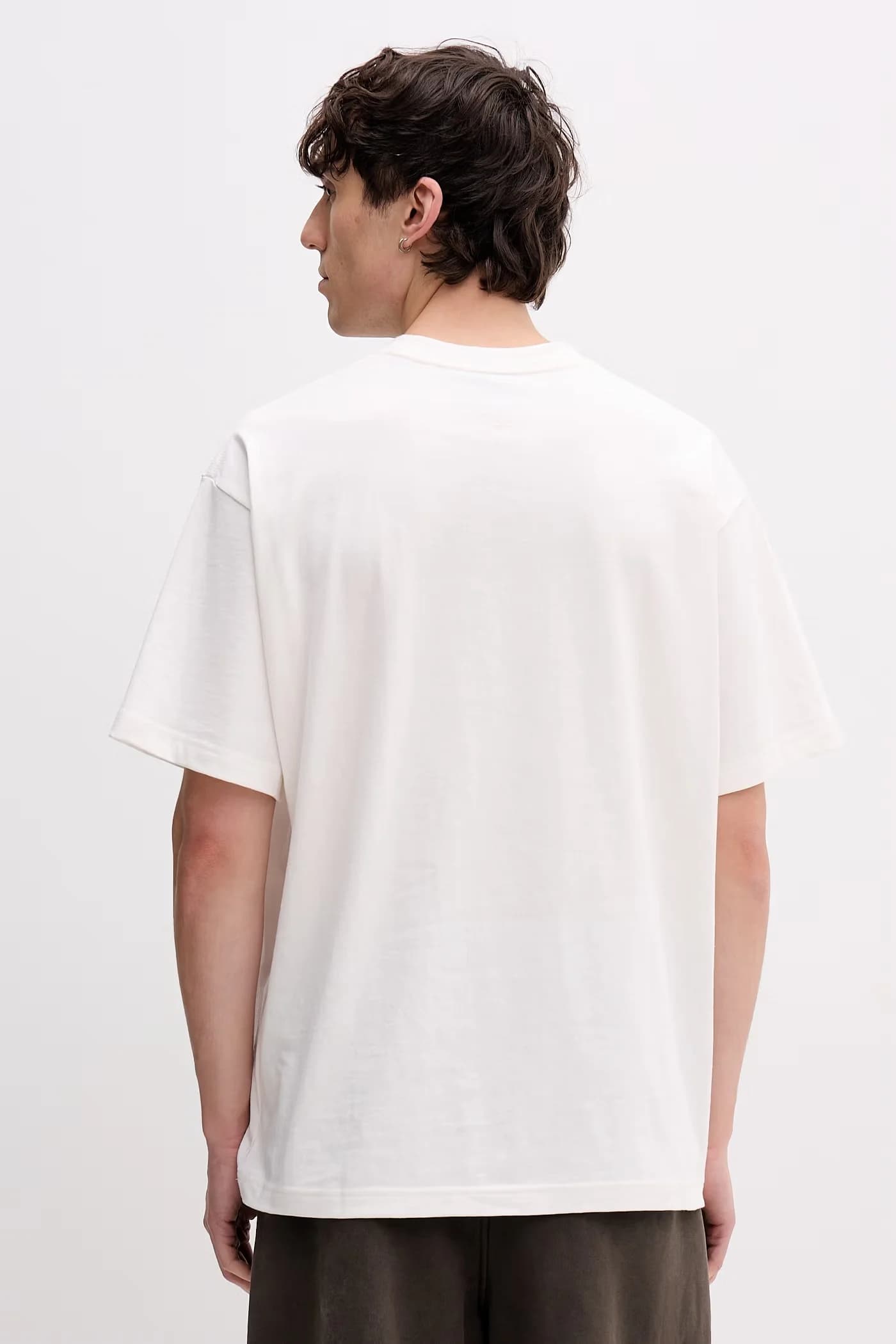 Мужская хлопковая футболка премиум-класса LX SS свободного кроя - фото 3