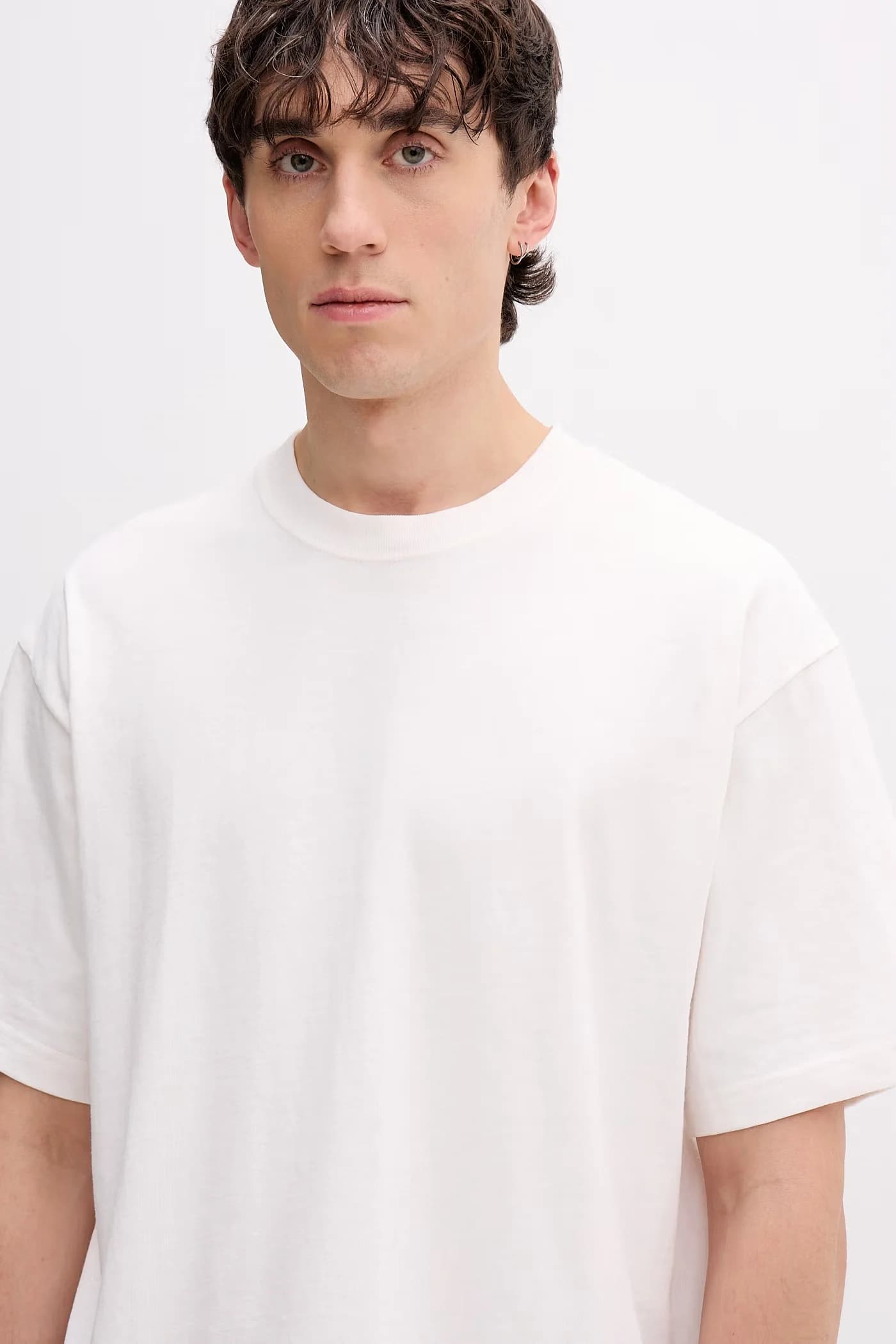 Мужская хлопковая футболка премиум-класса LX SS свободного кроя - фото 4