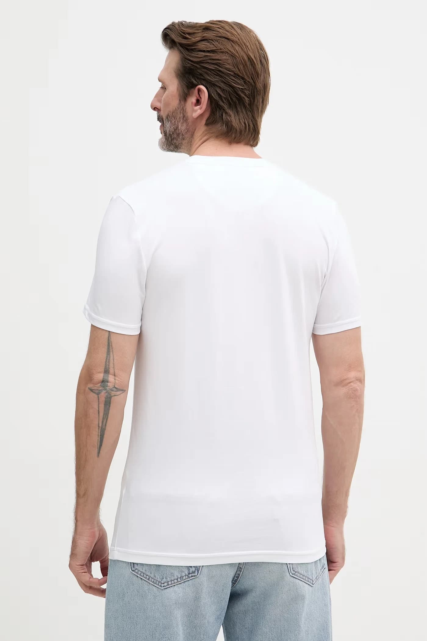 Мужская футболка EVAN из хлопка с эластаном - фото 3