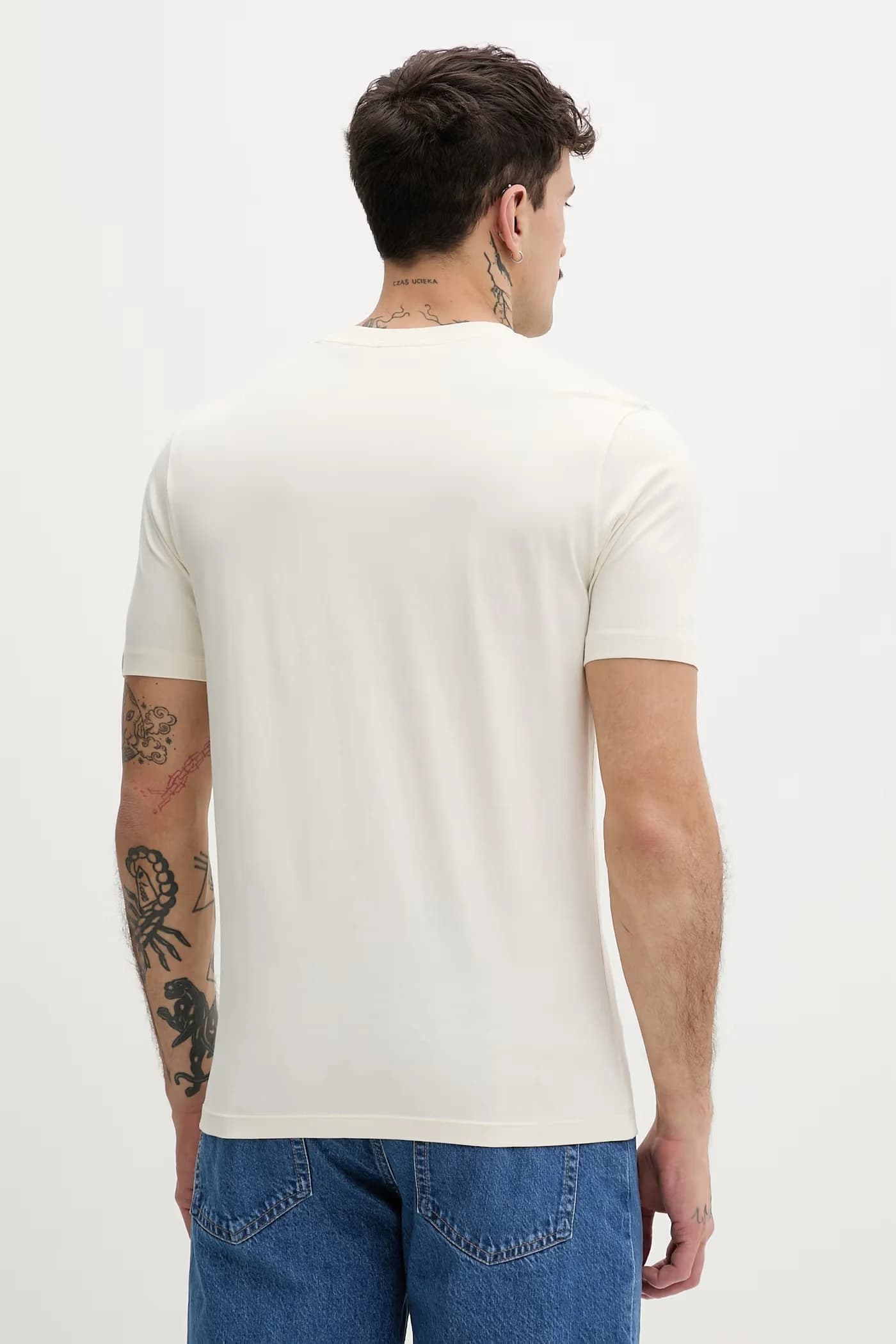 Мужская хлопковая футболка Dlix_RB - фото 3