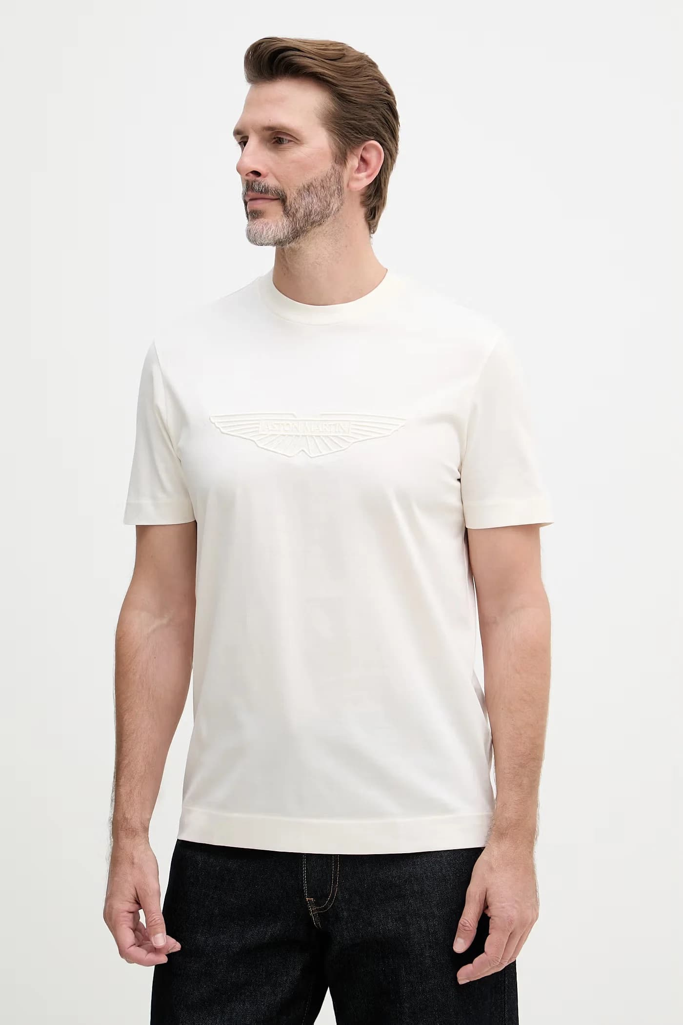 Мужская футболка из хлопка BOSS X ASTON MARTIN