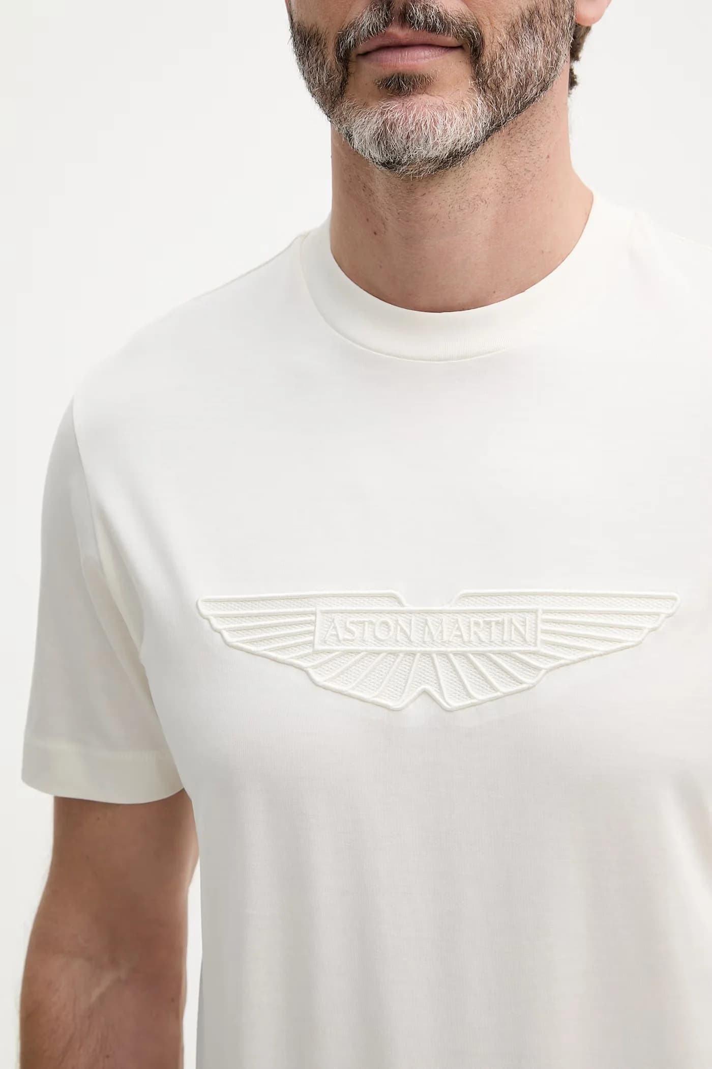 Мужская футболка из хлопка BOSS X ASTON MARTIN - фото 5