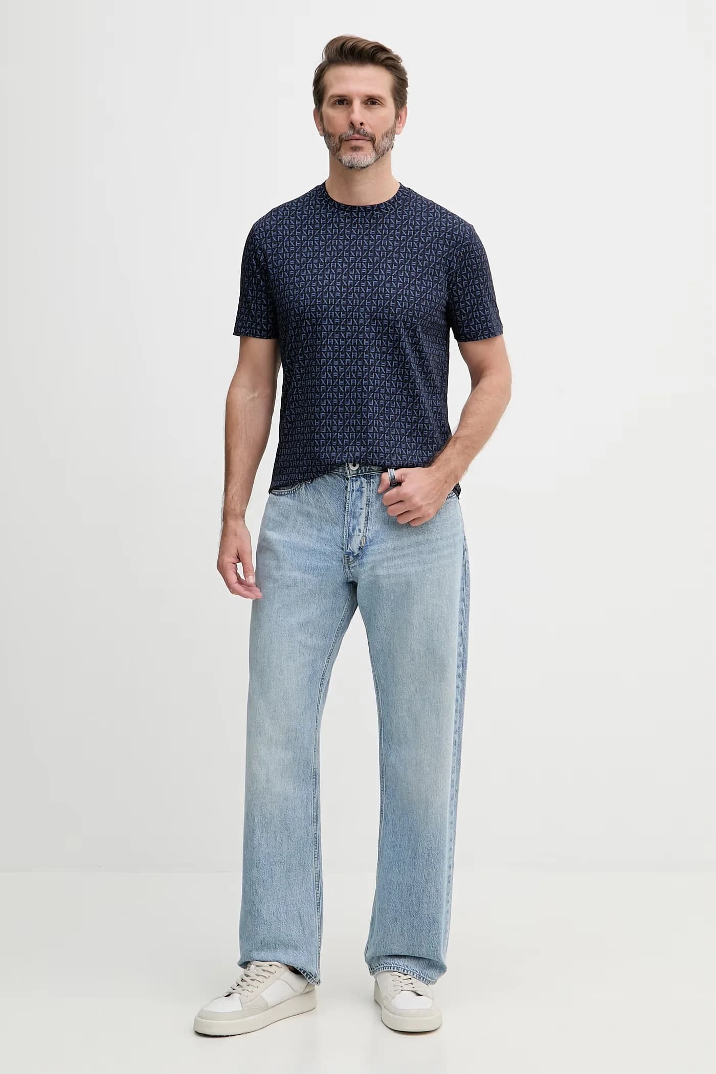 Мужская хлопковая футболка - фото 2