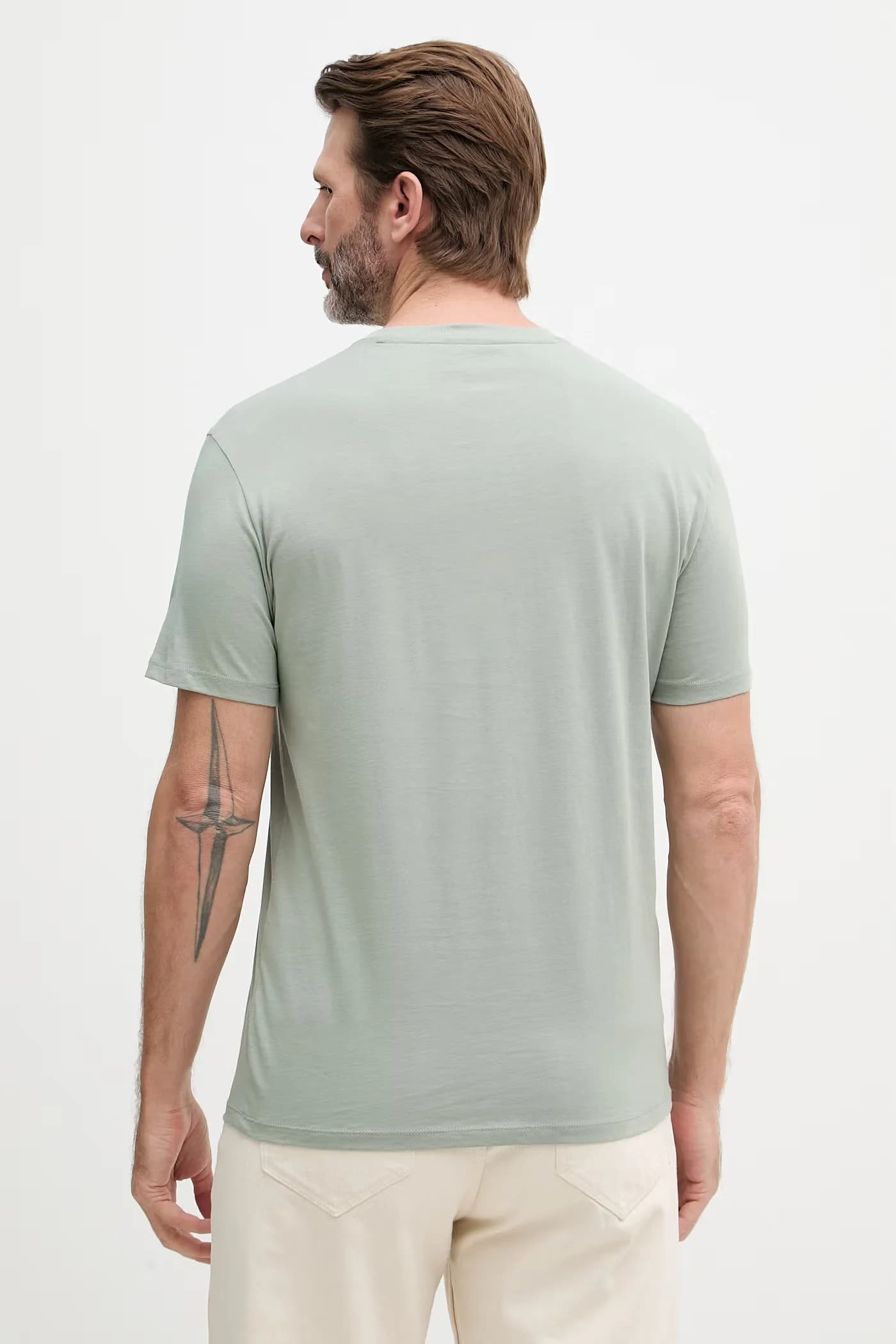 Мужская хлопковая футболка - фото 3