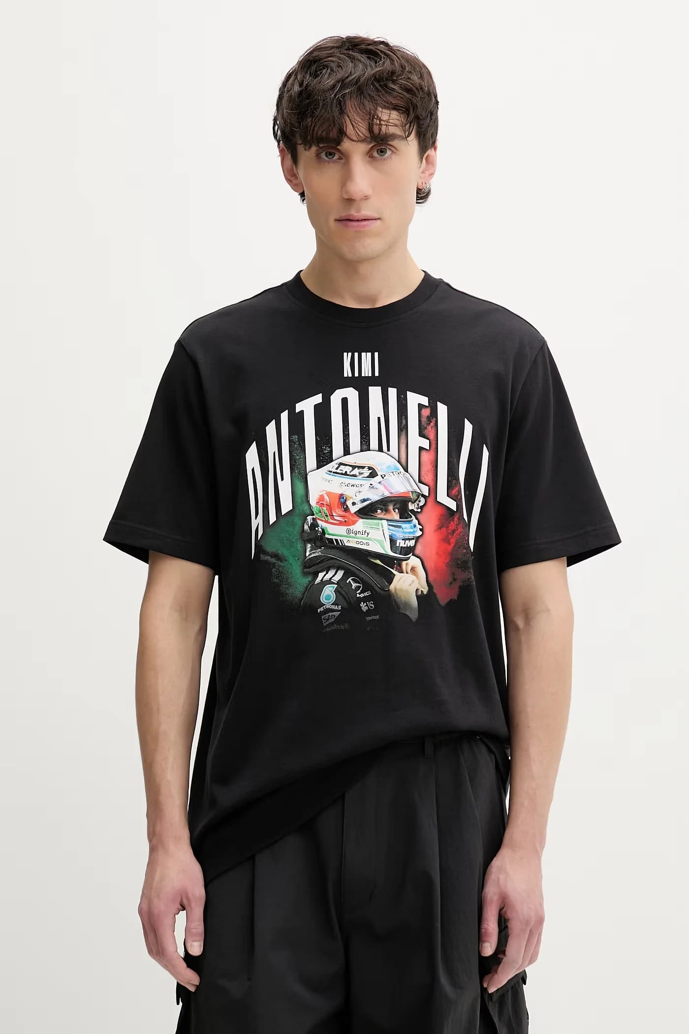 Мужская хлопковая футболка x Mercedes