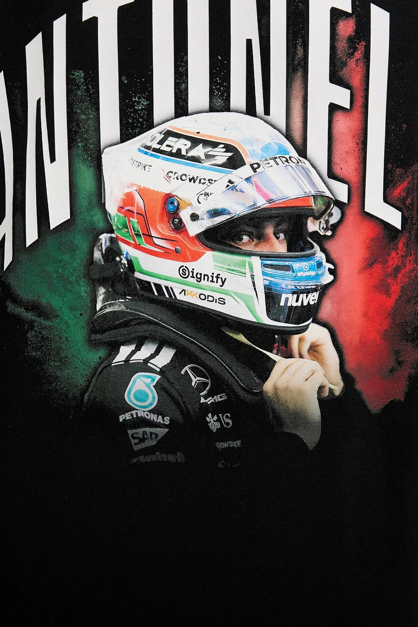 Мужская хлопковая футболка x Mercedes - фото 5