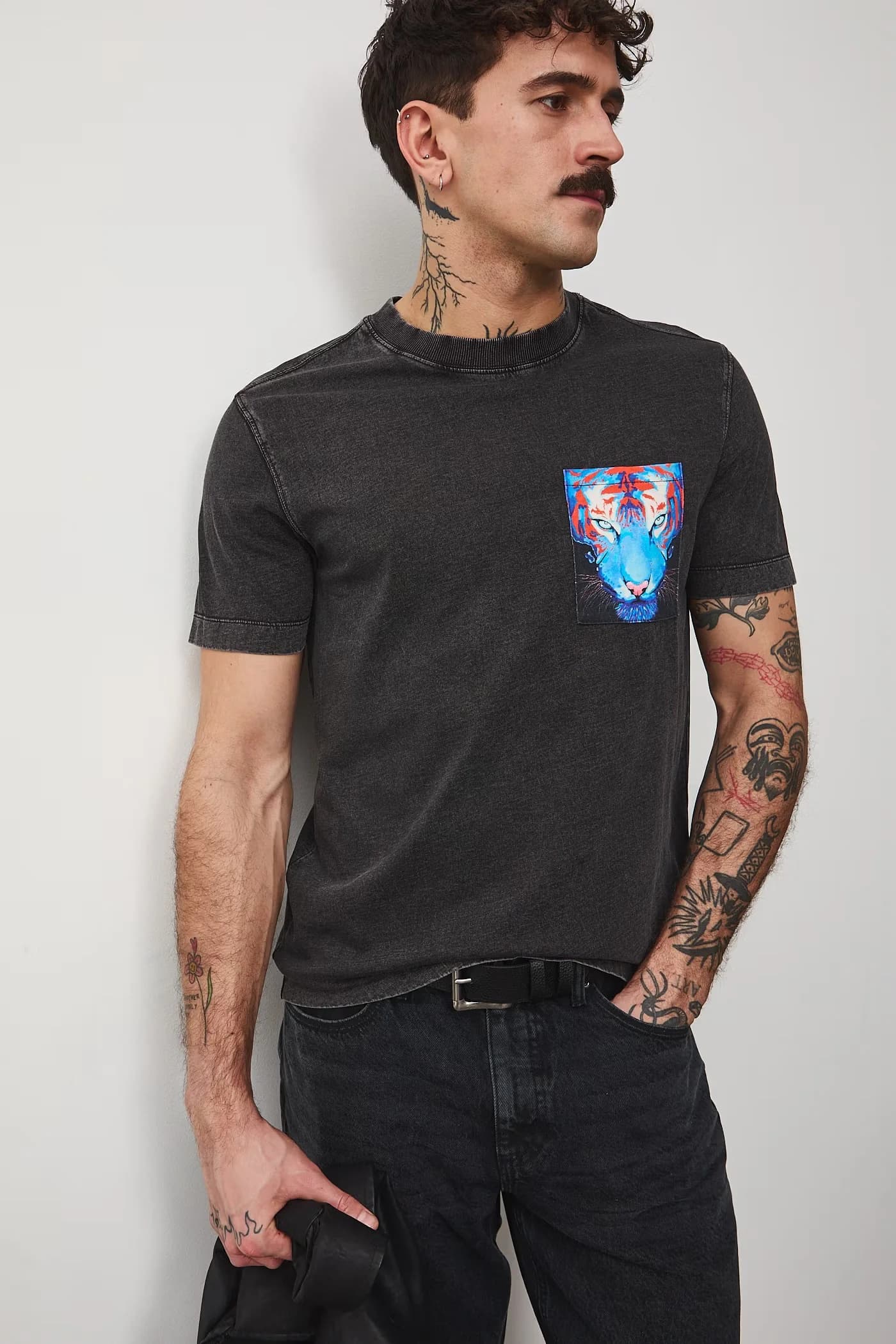 Мужская хлопковая футболка - фото 4