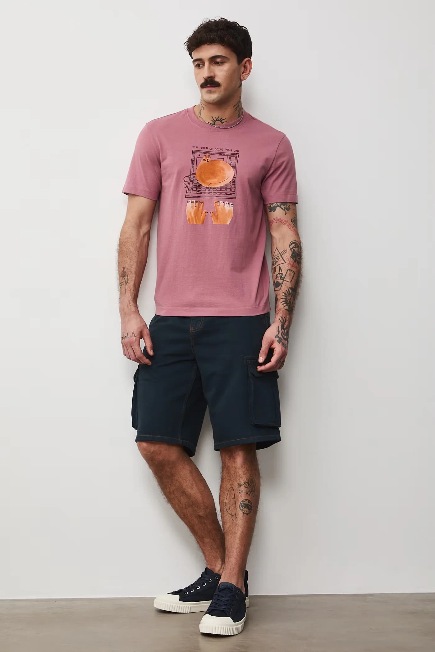 Мужская хлопковая футболка - фото 3