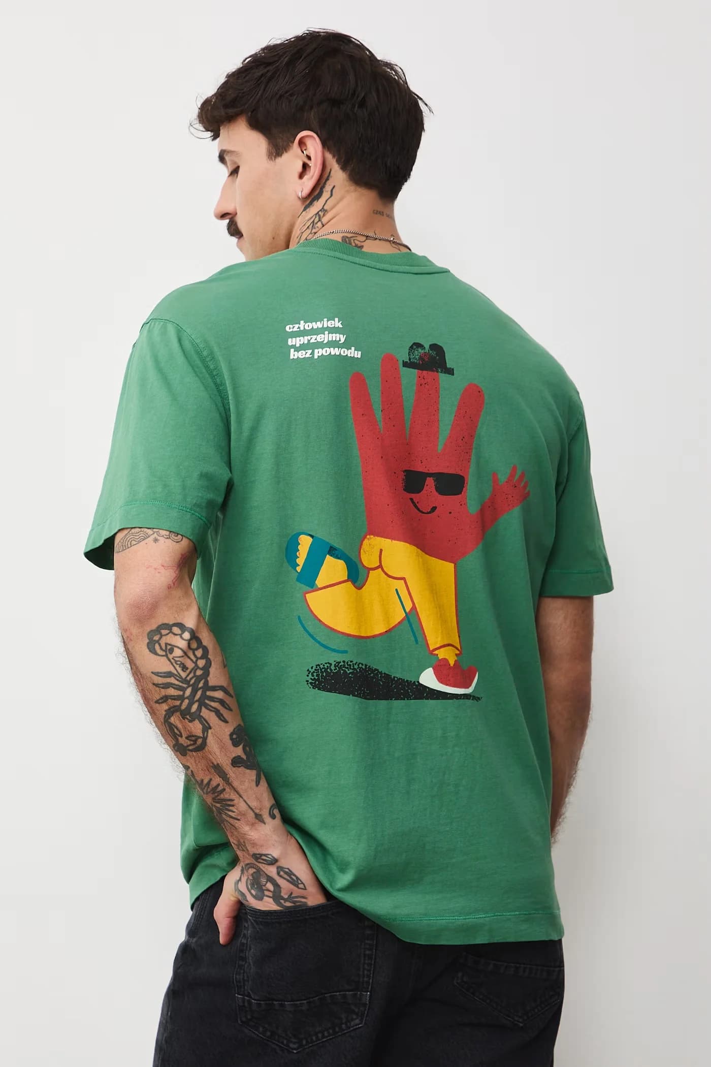 Мужская хлопковая футболка - фото 4