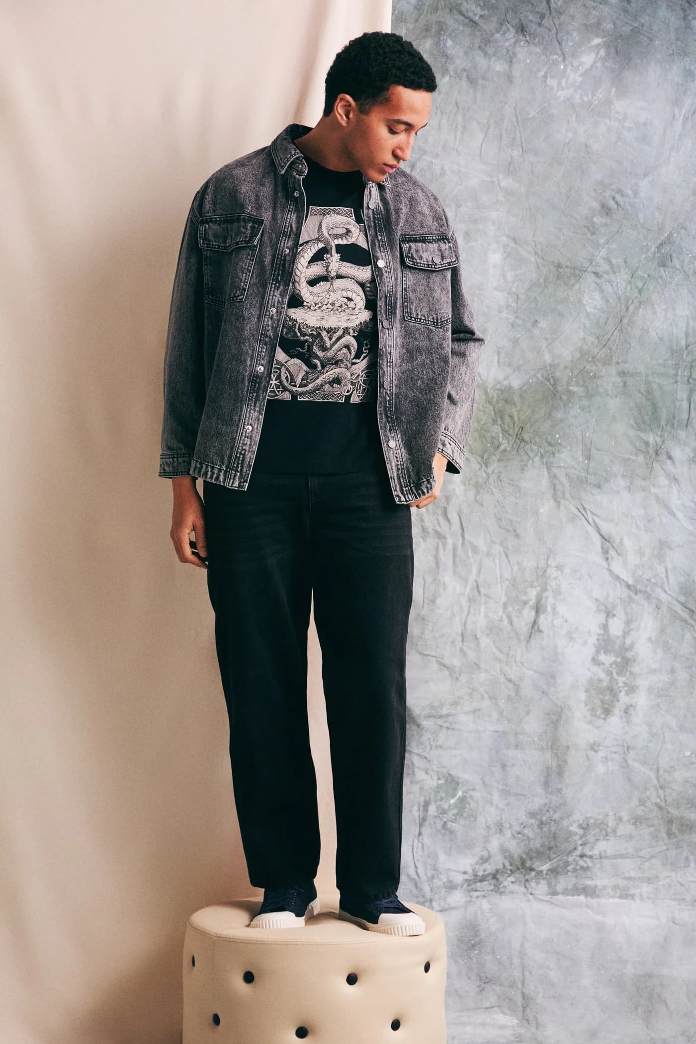 Мужская хлопковая футболка - фото 2