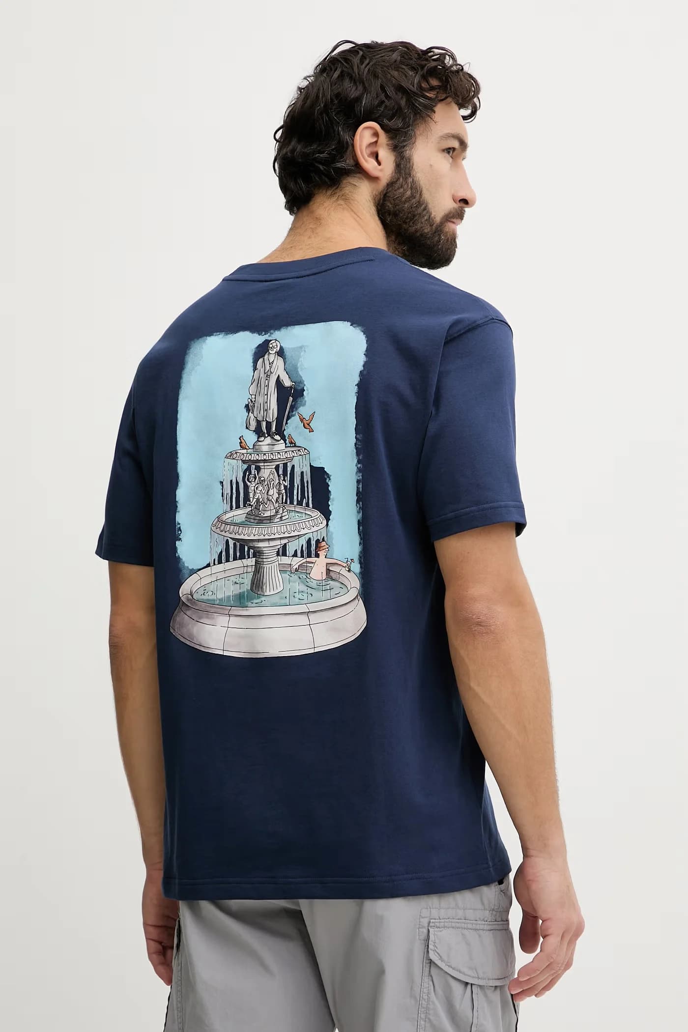 Мужская футболка Fountain из хлопка