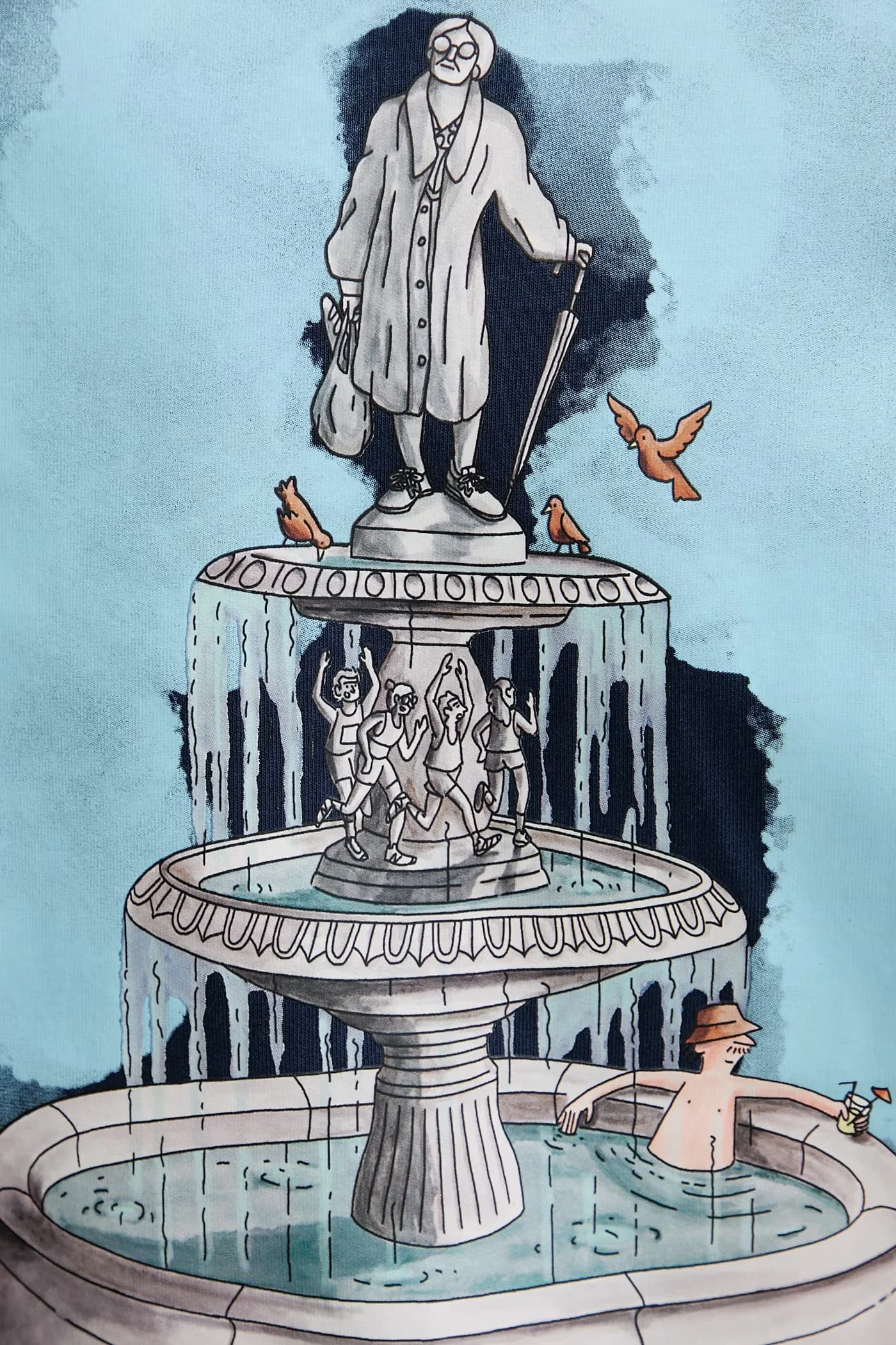 Мужская футболка Fountain из хлопка - фото 5