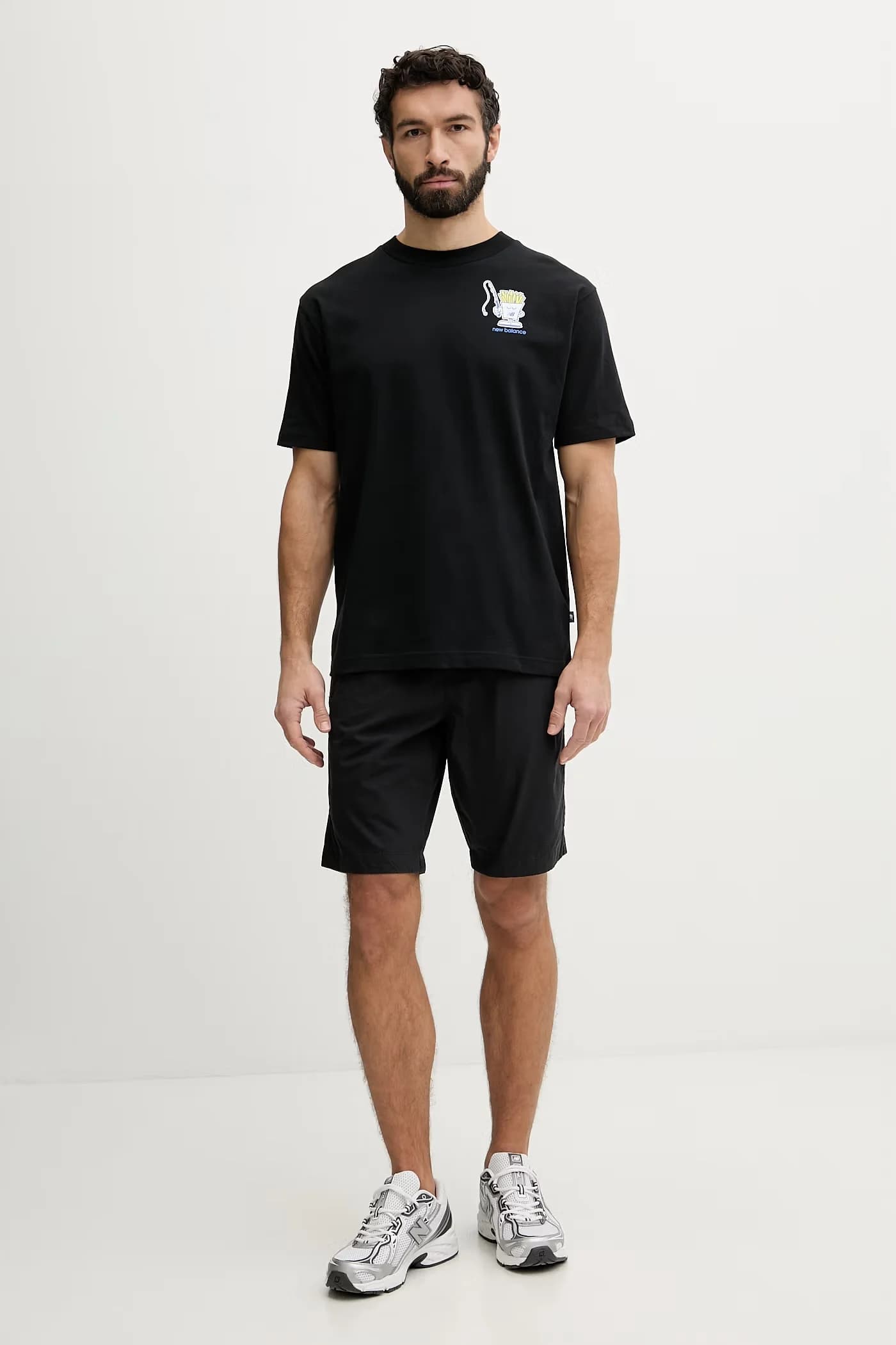 Мужская хлопковая футболка Fish and Chips - фото 2