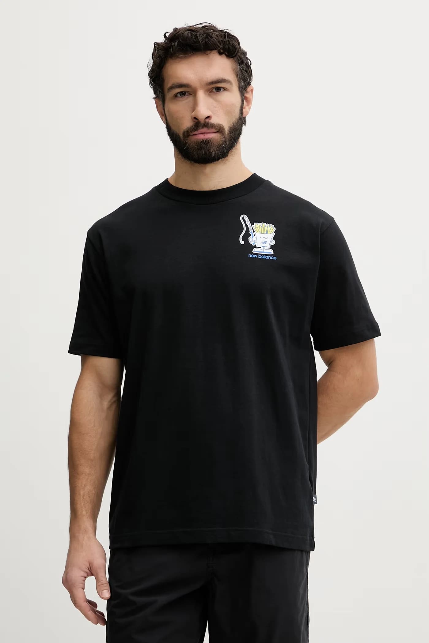 Мужская хлопковая футболка Fish and Chips - фото 3