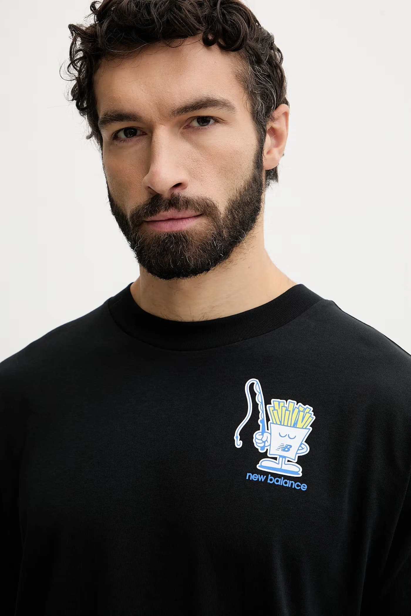 Мужская хлопковая футболка Fish and Chips - фото 4